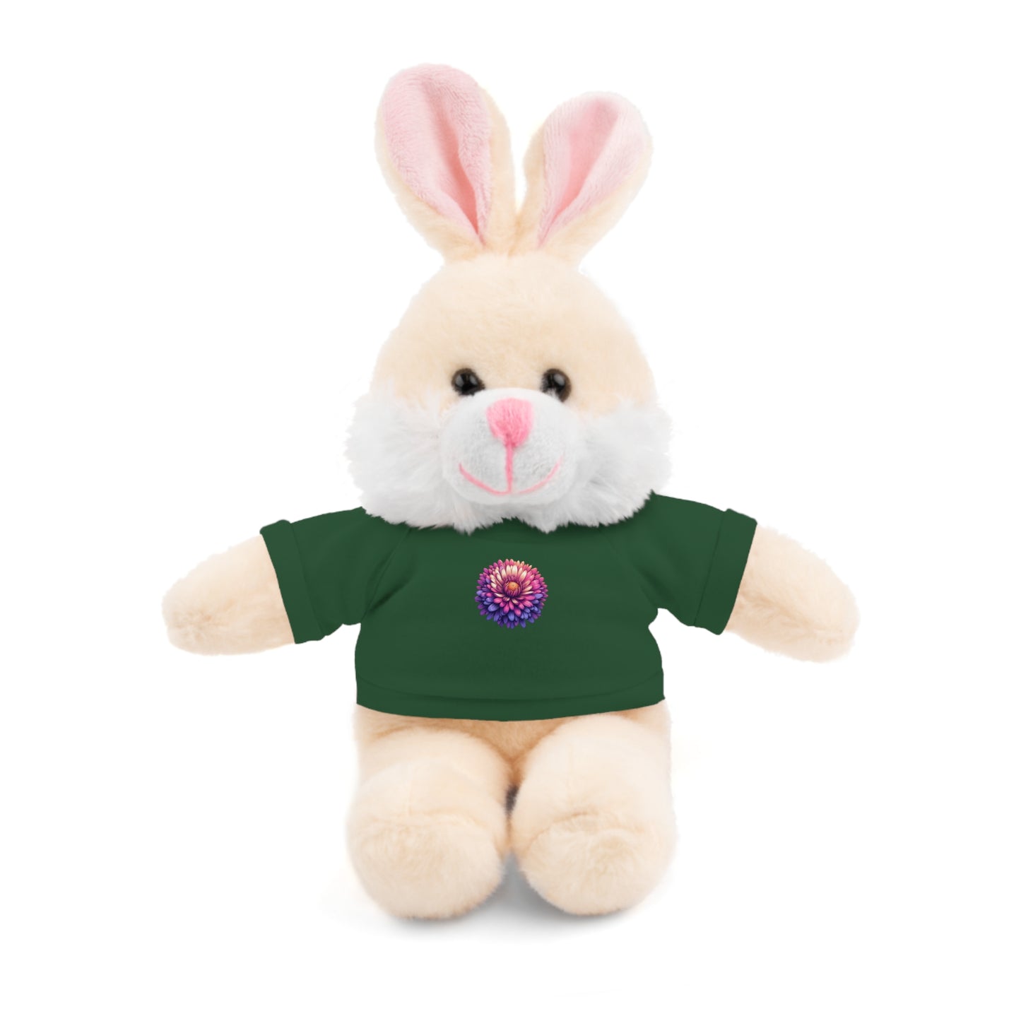 Calendar MONTH 09 September Flower “Aster” Tee shirt detail on Animal of choice (5) to choose from - Perfect Gift for Babies and Toddlers