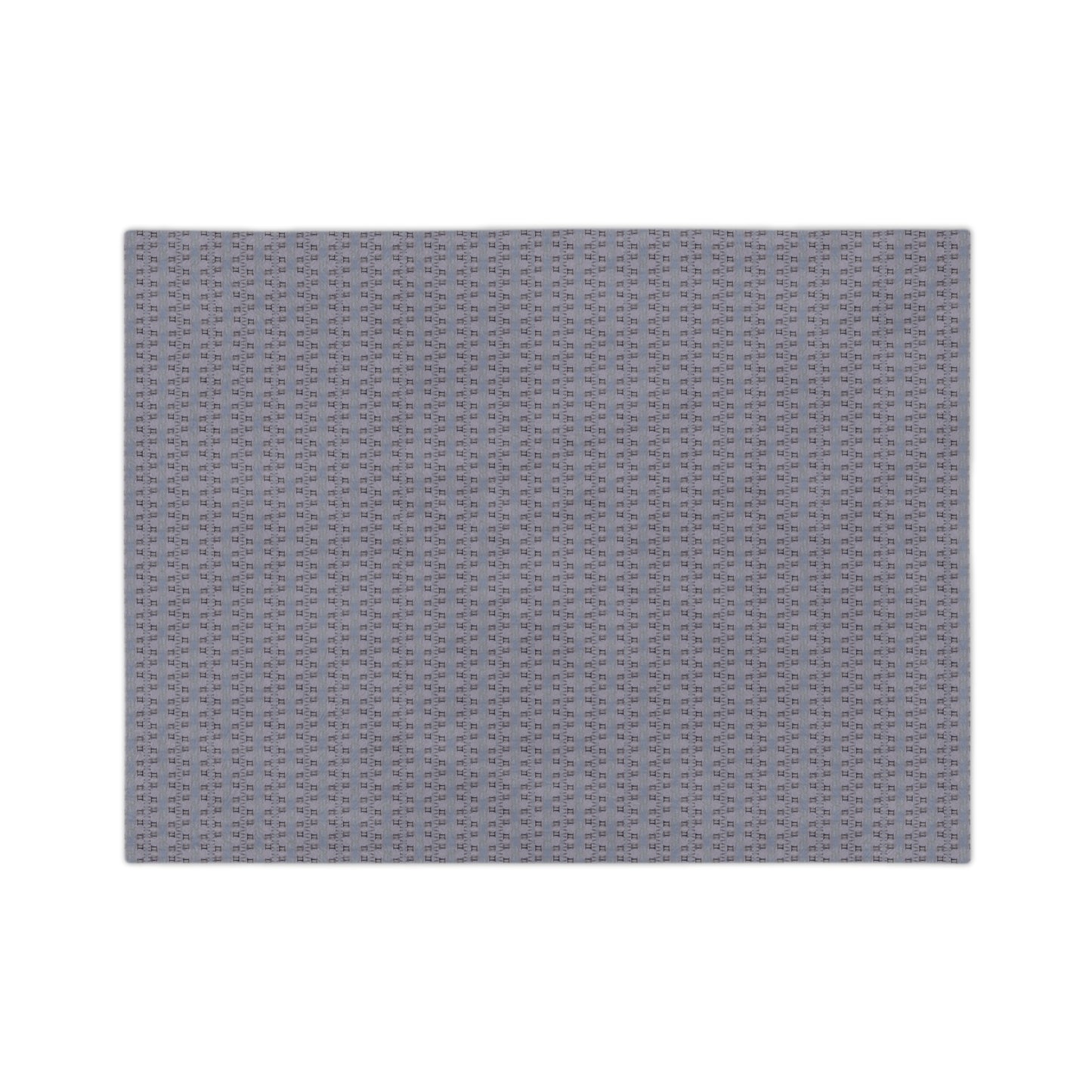GEMINI Glyph Print Minky Velveteen Blanket