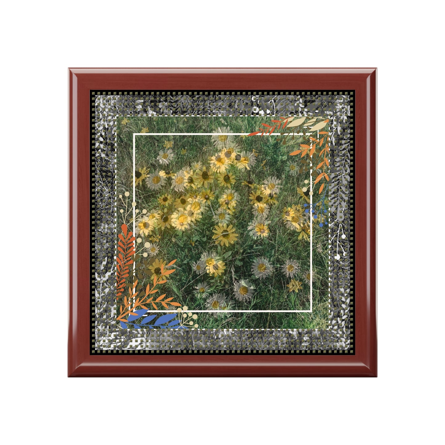 Jewelry Box -  Wildflowers in the Garden Design