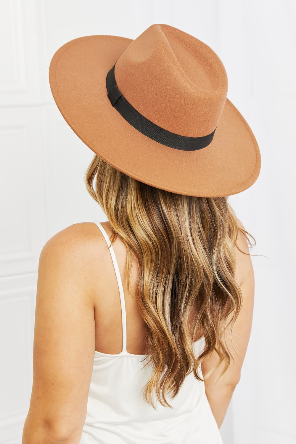 Women's Winter Vibes Fame Enjoy The Simple Things Fedora Hat