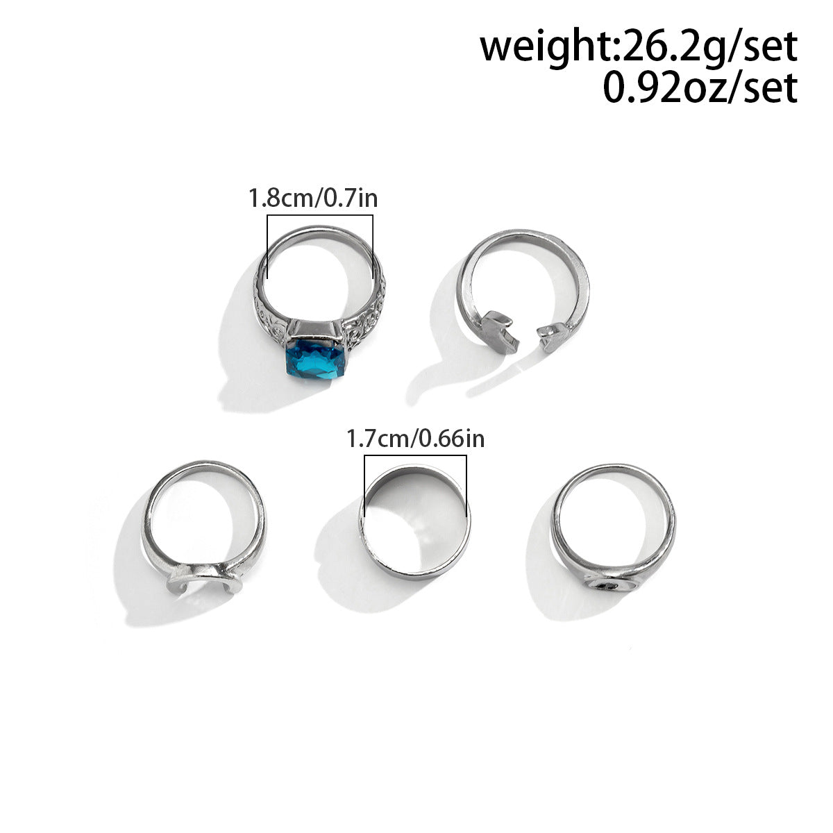 Men's Jewelry Gem Vintage Style  Men Rings