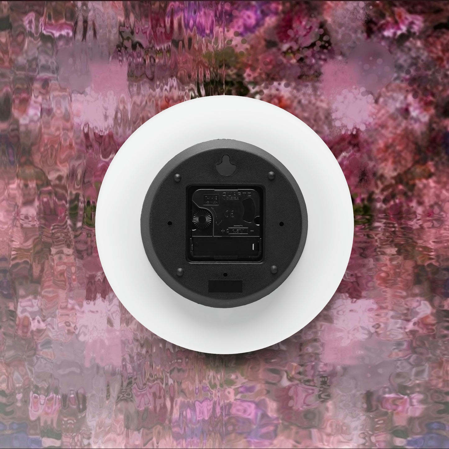 LIBRA Glyph Print Wall Clock (Libra)