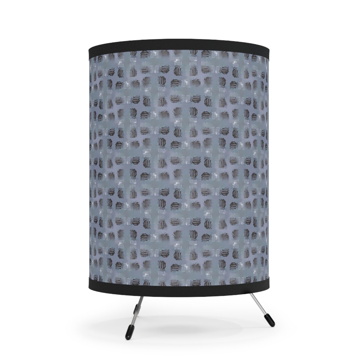 VIRGO Glyph Print Lamp TriPod with High-Res Printed Shade (Virgo)