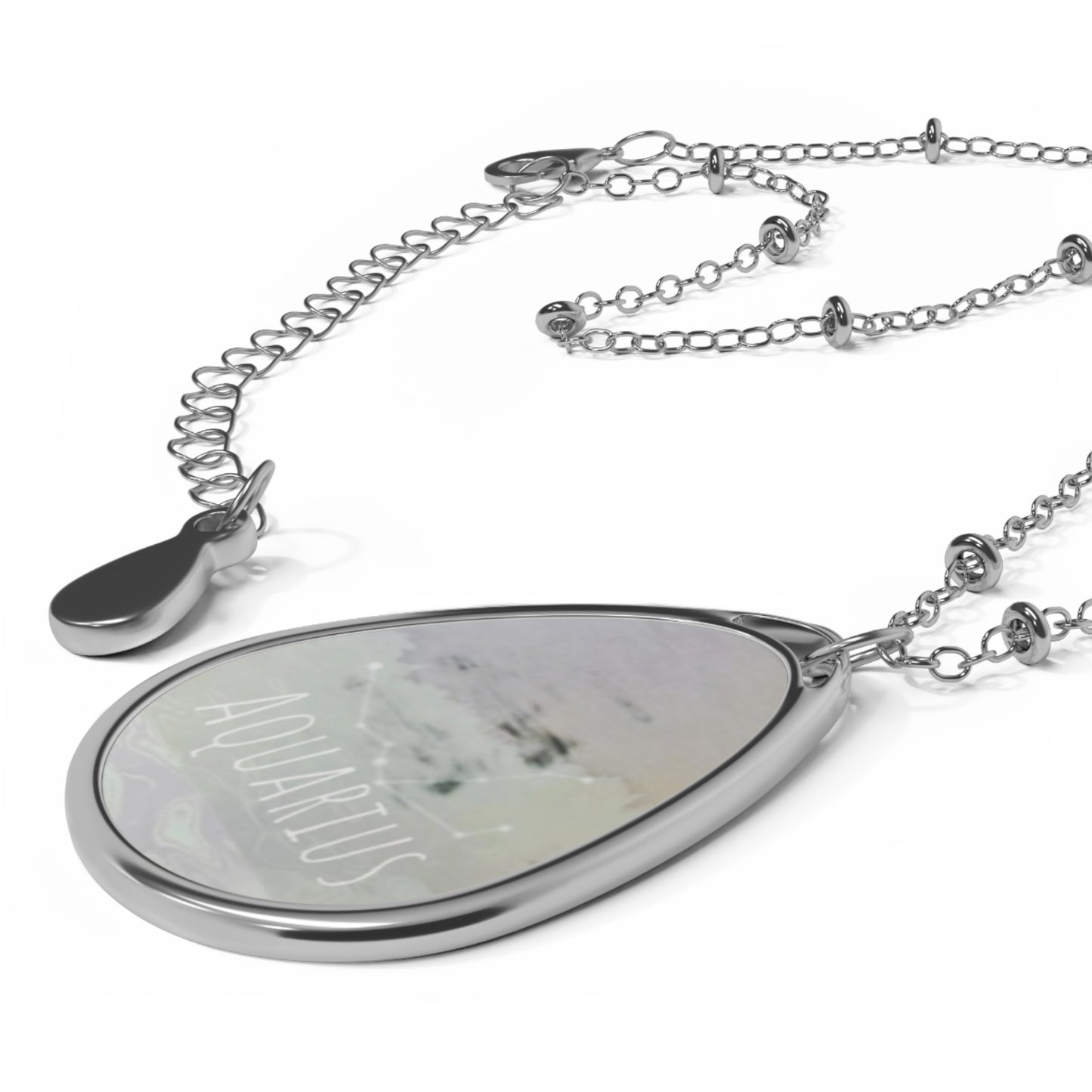 Zodiacs AQUARIUS Sign Pendant Necklace