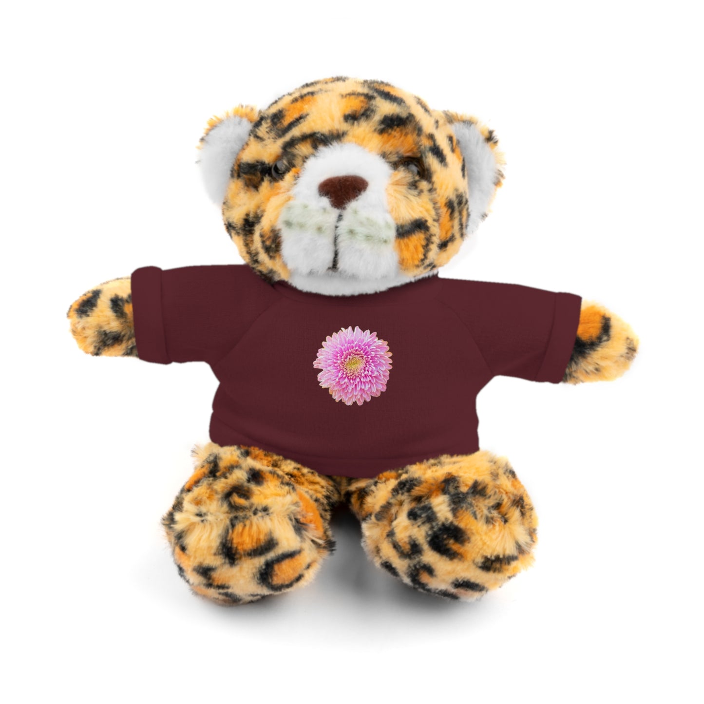 Calendar MONTH 11 November Flower “Chrysanthemum” Tee shirt detail on Animal of choice (5) to choose from - Perfect Gift for Babies and Toddlers
