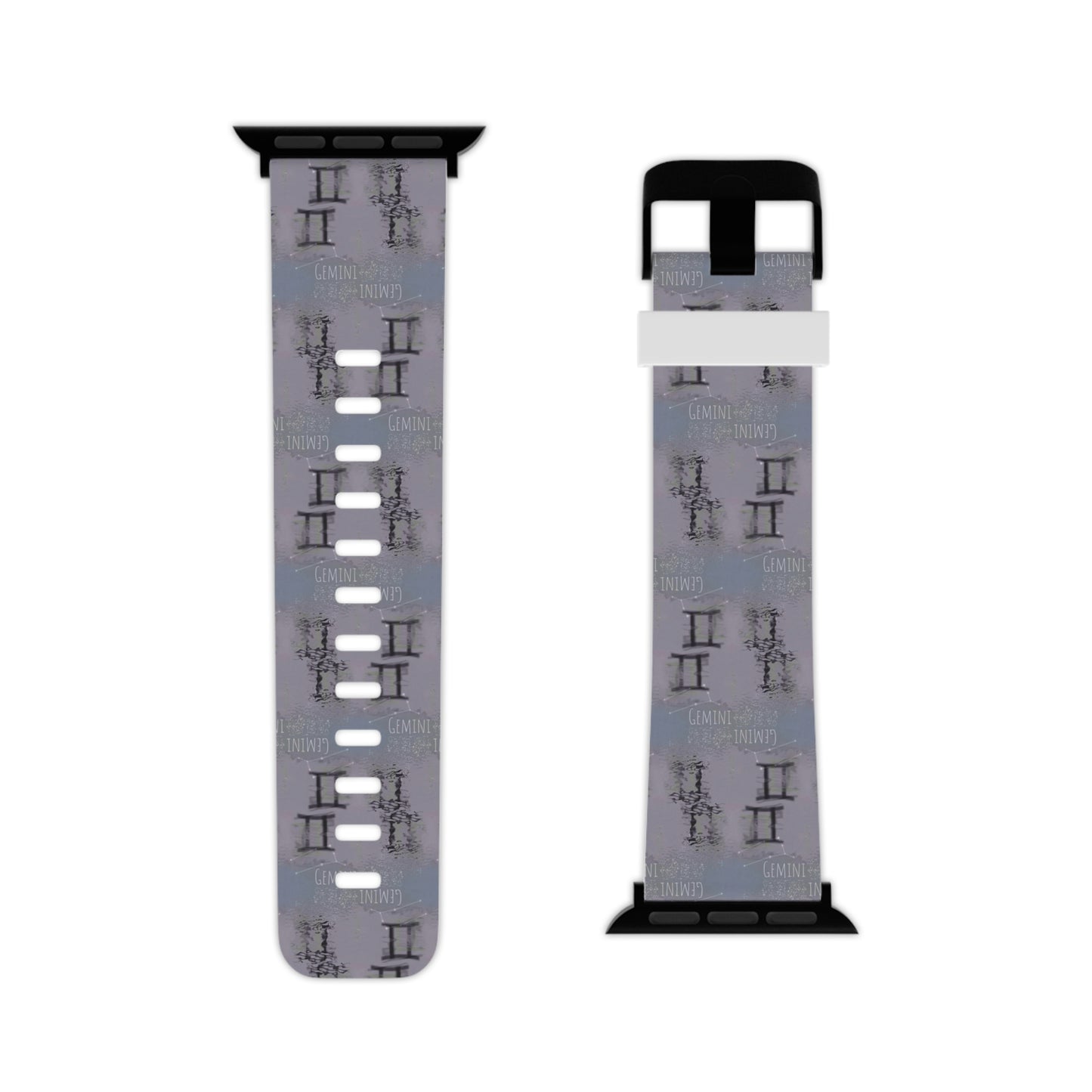 Zodiacs GEMINI Glyph Print Apple Watch Band