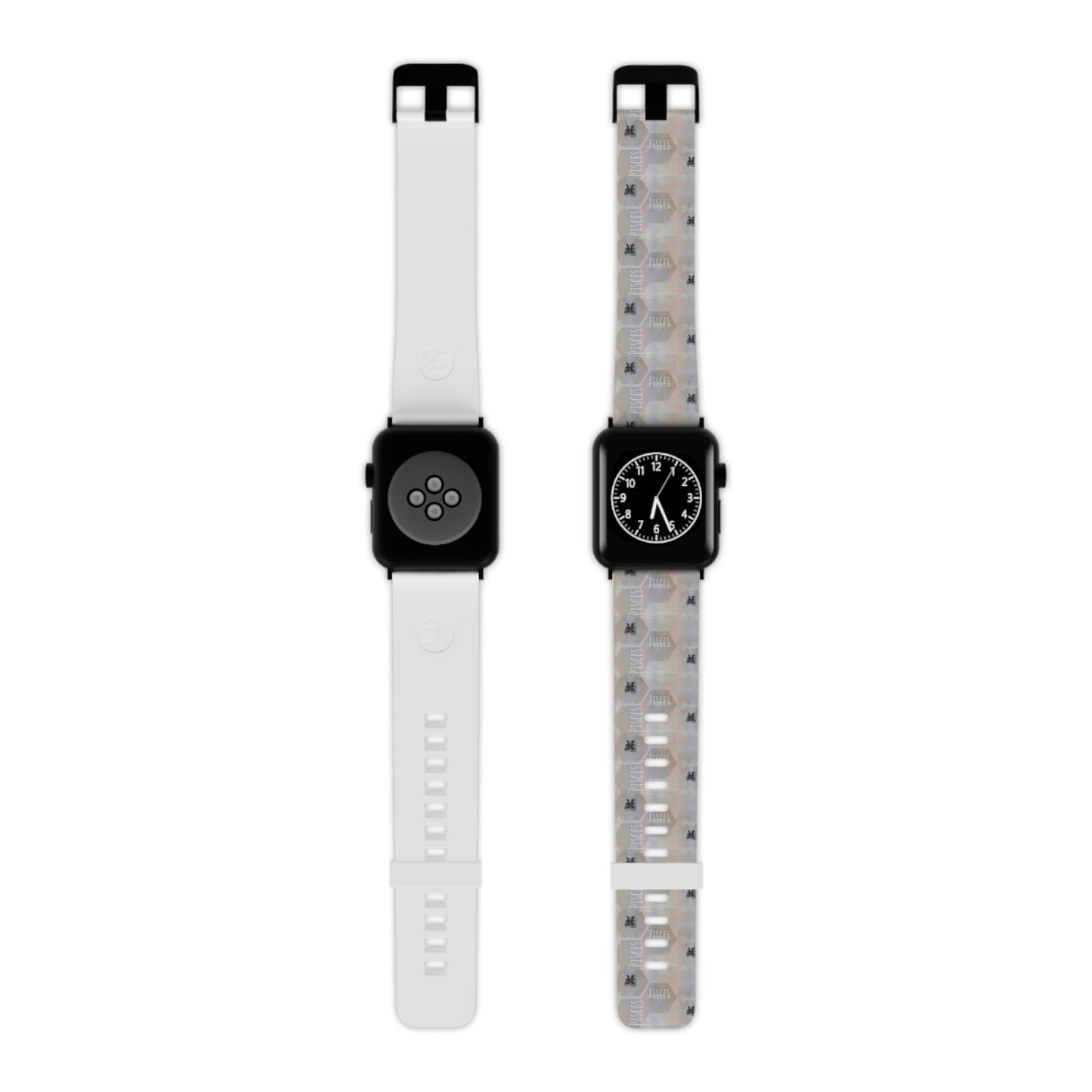 Zodiacs PISCES Glyph Print Apple Watch Band
