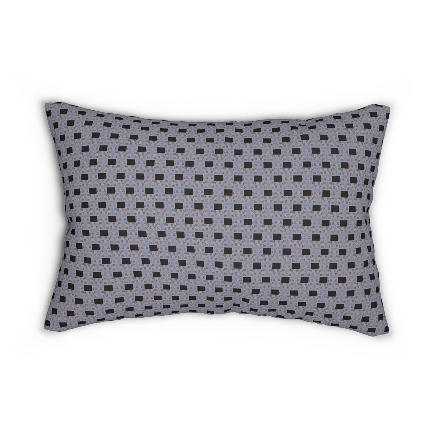 Taurus Glyph Print Lumbar Pillow