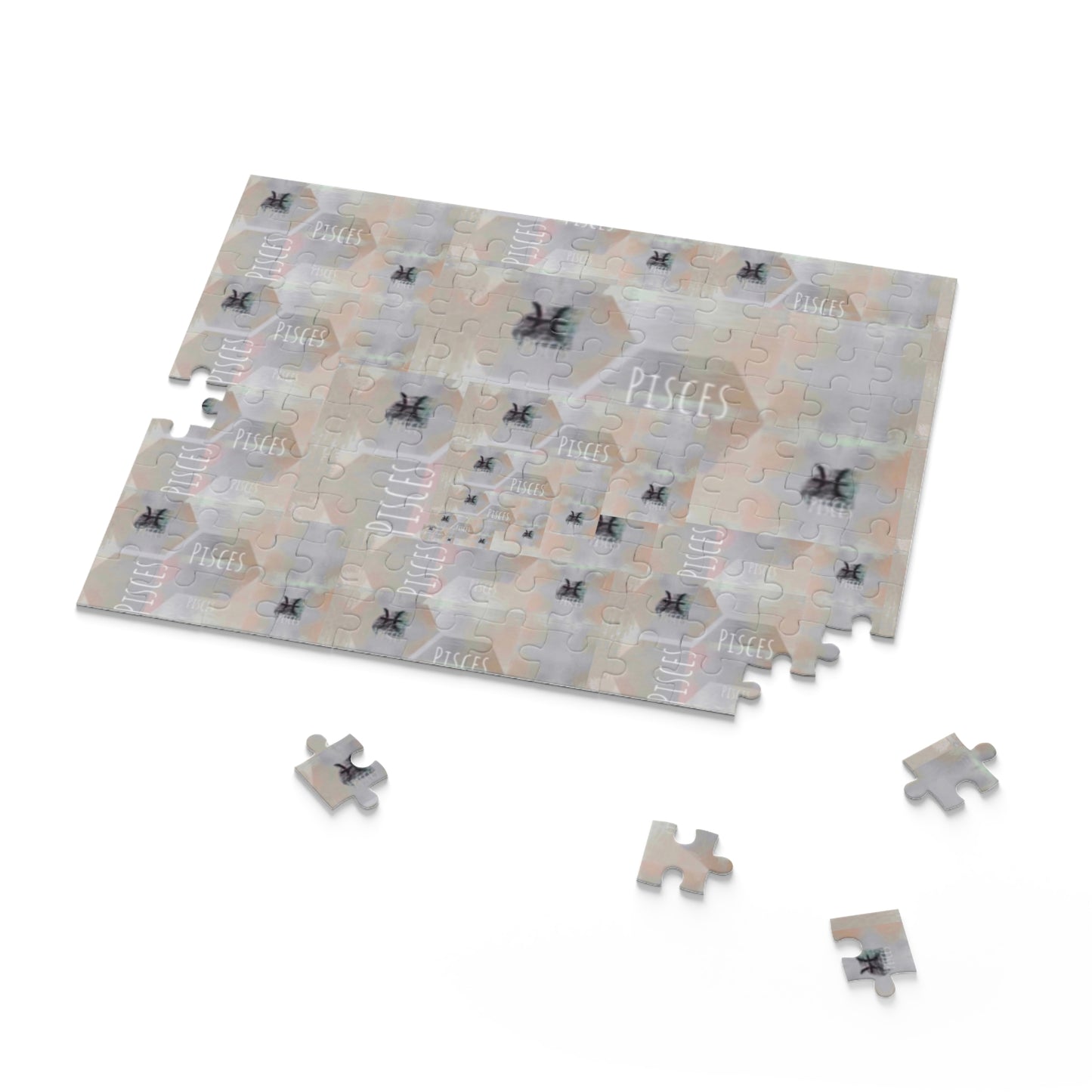 Zodiac PISCES Puzzle Optical Illusion Puzzle (120, 252, 500-Piece) Pisces Zodiac