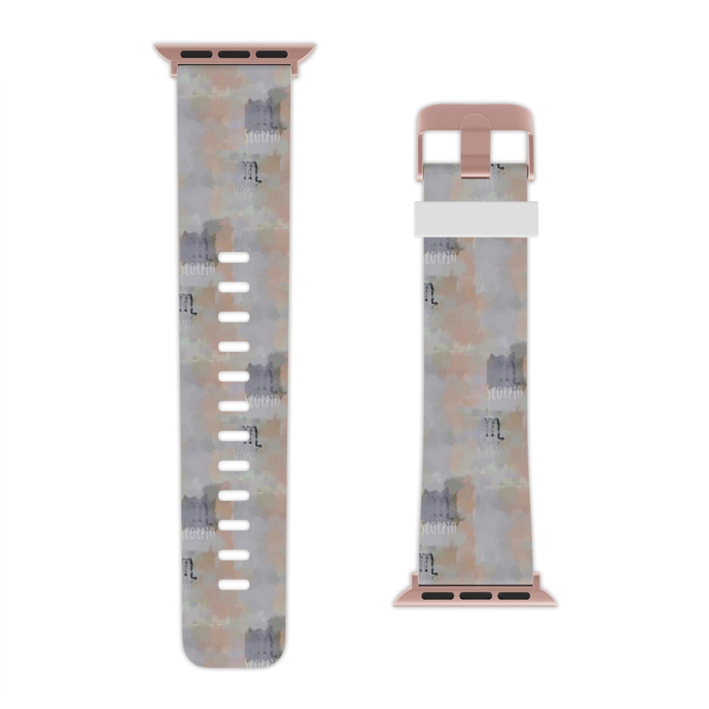 Zodiacs Scorpio Glyph Print Apple Watch Band