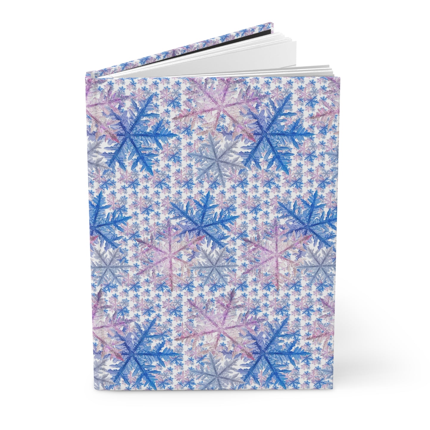 Winter WonderLand Design Collection SnowFlakes Design Hardcover Journal