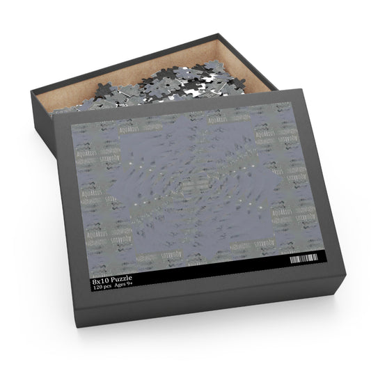 Zodiac AQUARIUS Puzzle  Optical Illusion Puzzle (120, 252, 500-Piece)