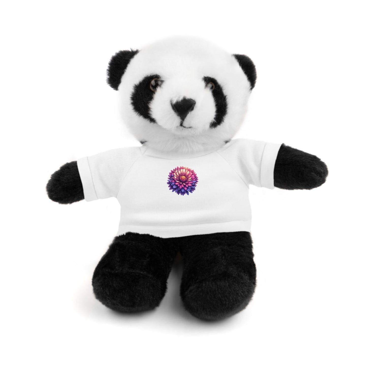 Calendar MONTH 09 September Flower “Aster” Tee shirt detail on Animal of choice (5) to choose from - Perfect Gift for Babies and Toddlers