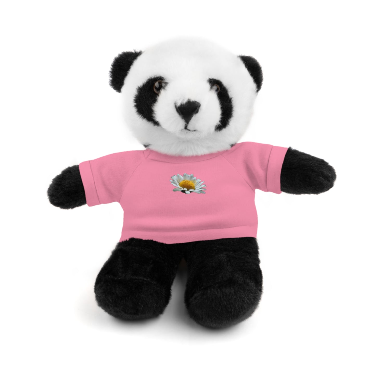 Calendar MONTH 04 April’s Flower “Daisy” Tee shirt detail on Animal of choice (5) to choose from - Perfect Gift for Babies and Toddlers