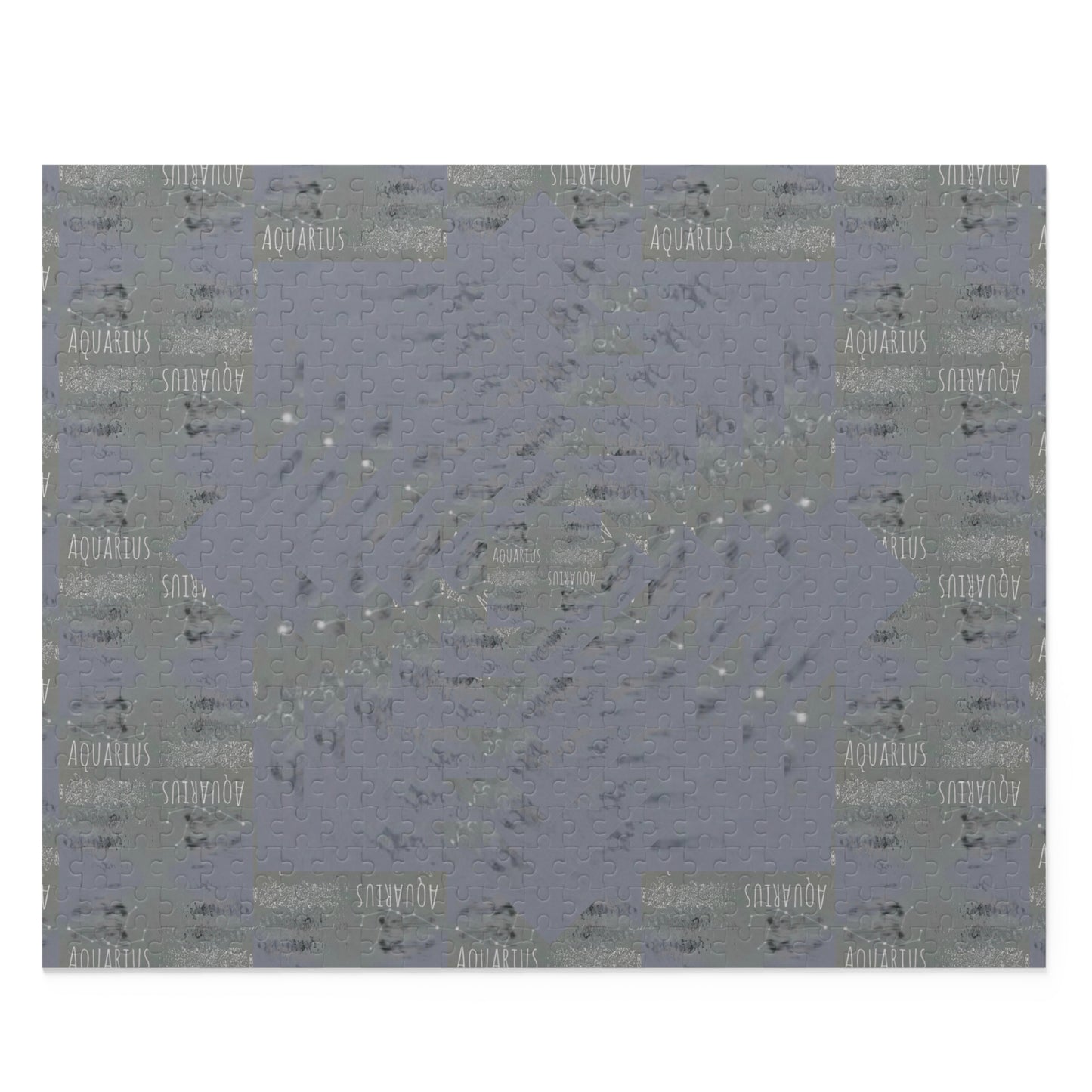 Zodiac AQUARIUS Puzzle  Optical Illusion Puzzle (120, 252, 500-Piece)