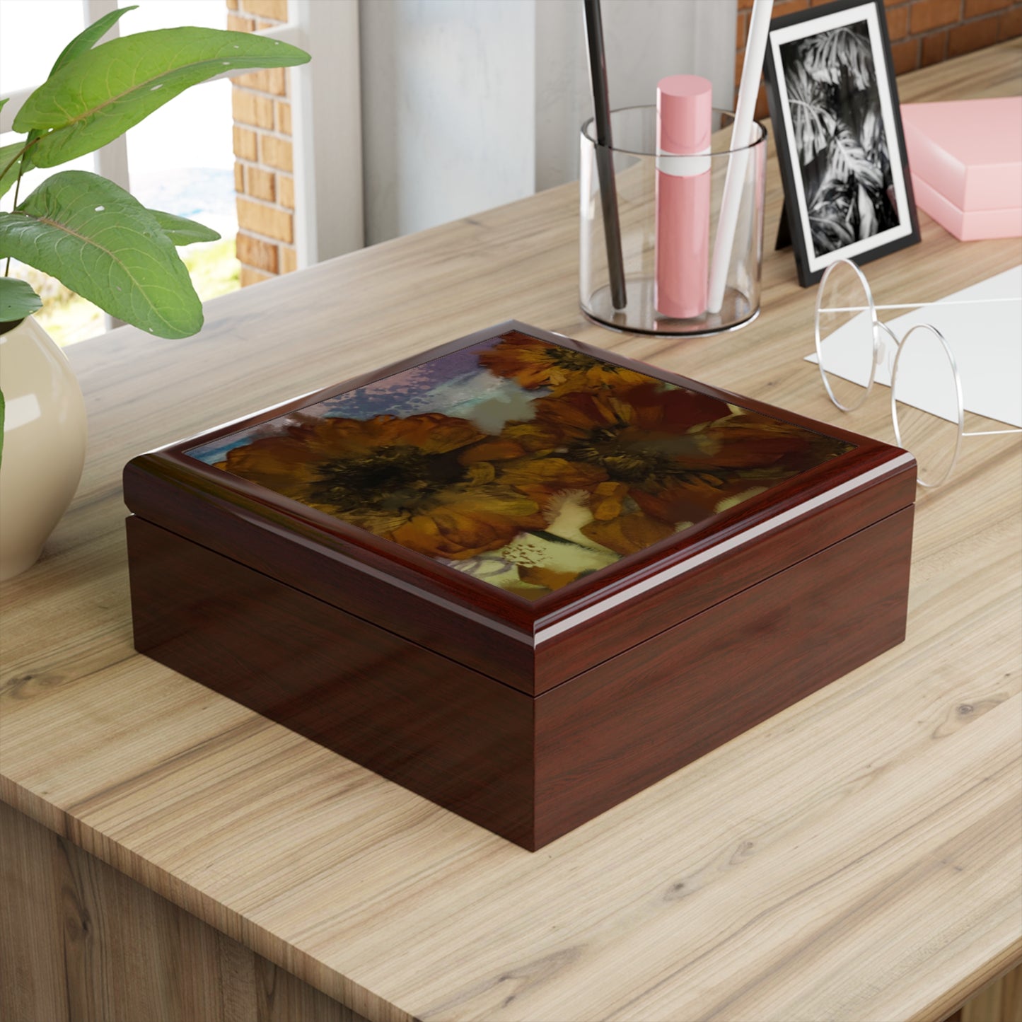 Jewelry Box - Wildflowers Design