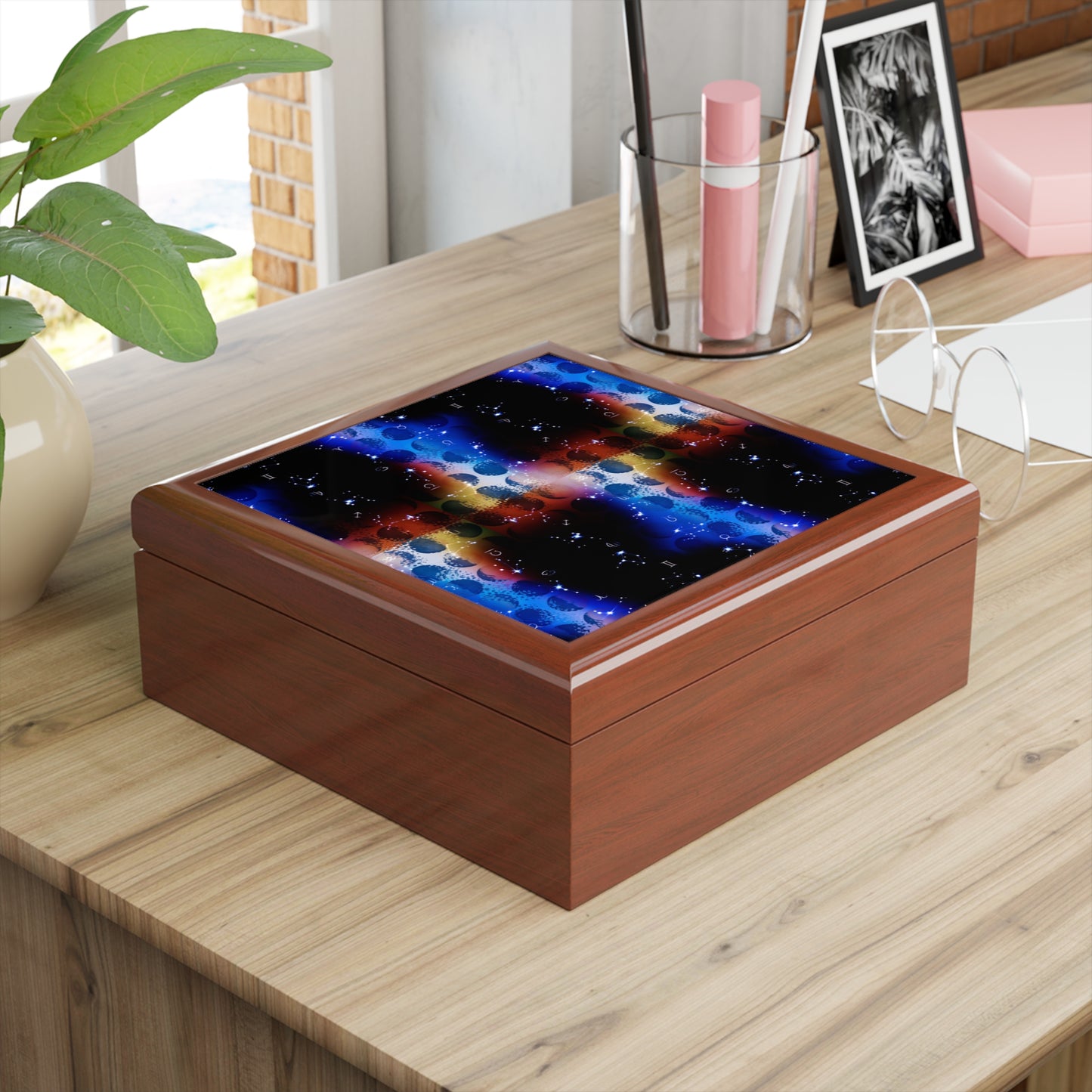 Jewelry Box - Interstellar Constellations & Glyph Design