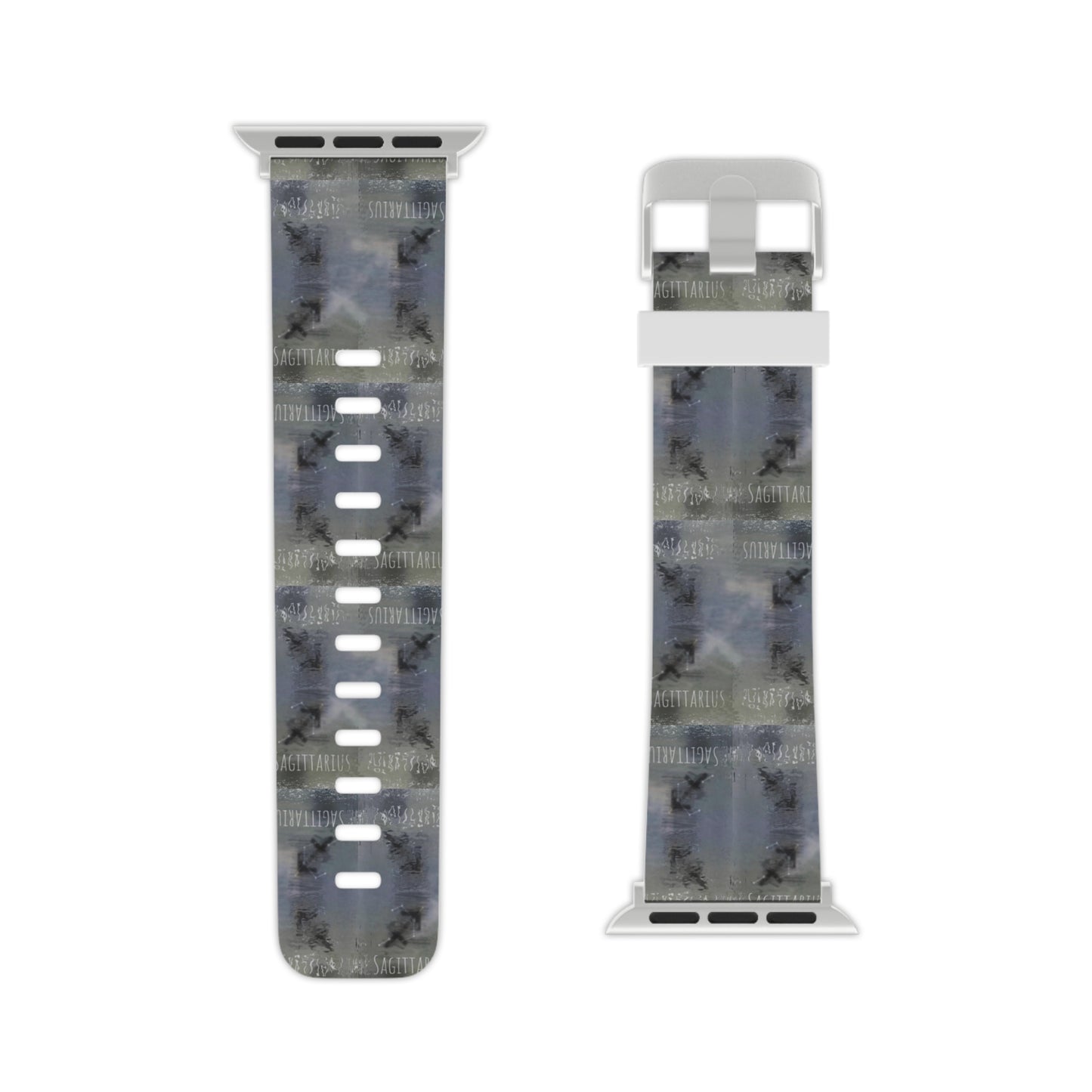 Zodiacs Sagittarius Glyph Print Apple Watch Band