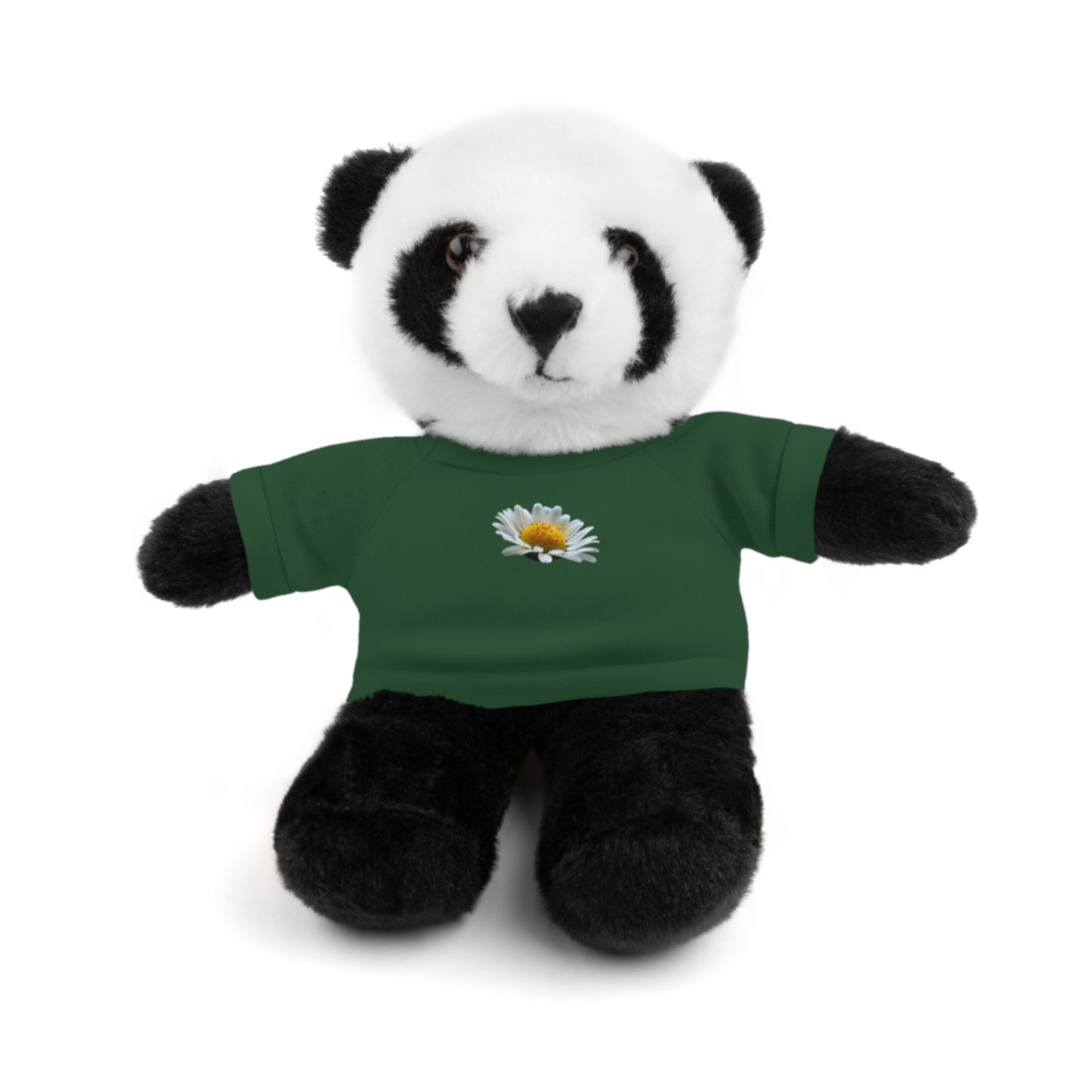 Calendar MONTH 04 April’s Flower “Daisy” Tee shirt detail on Animal of choice (5) to choose from - Perfect Gift for Babies and Toddlers