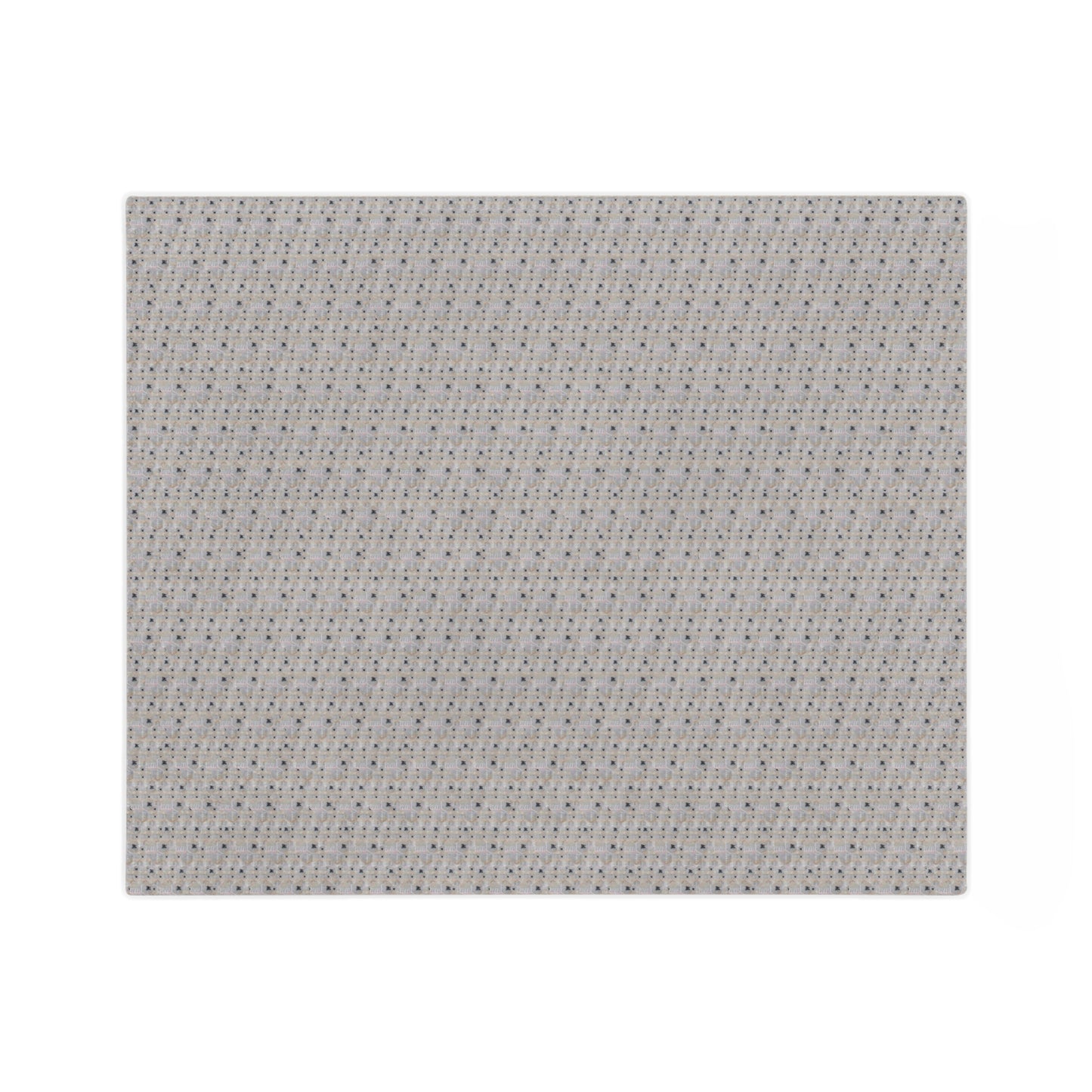 PISCES Glyph Print Minky Velveteen Blanket
