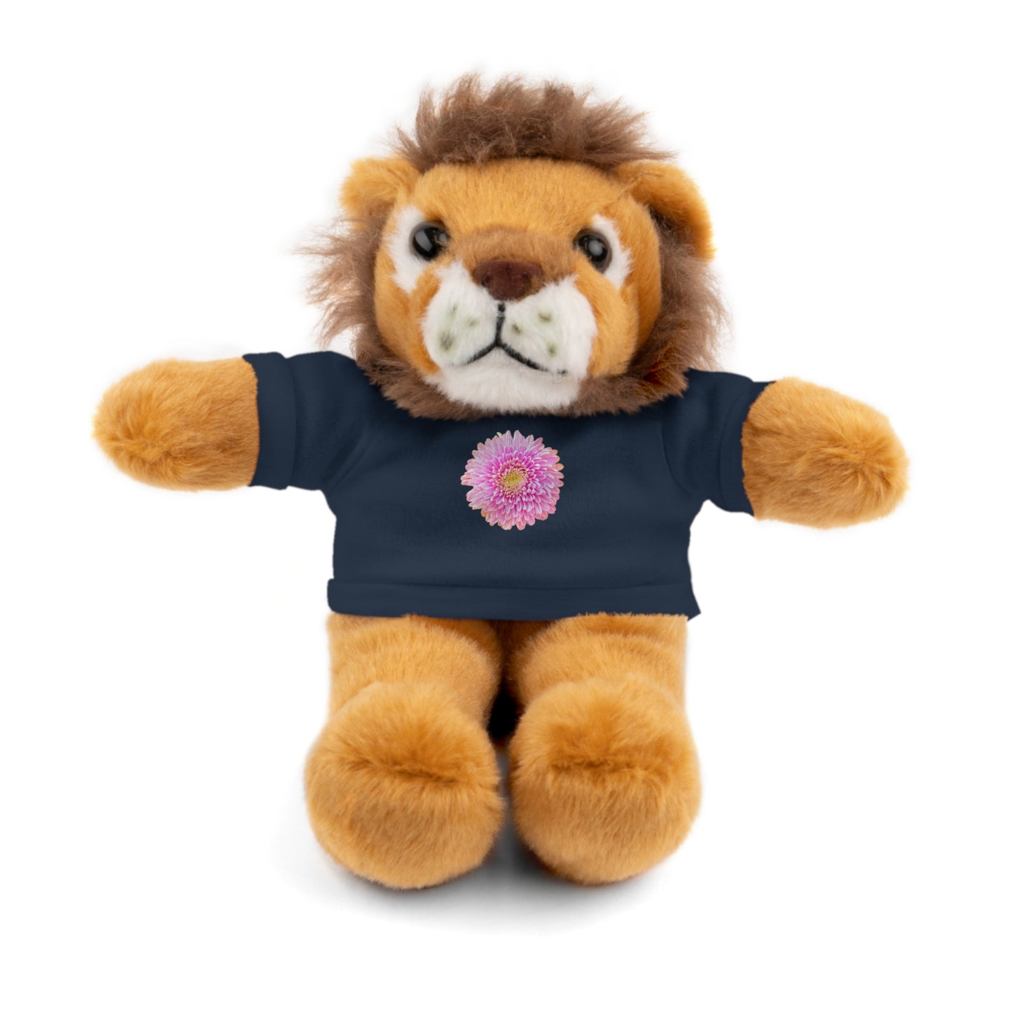 Calendar MONTH 11 November Flower “Chrysanthemum” Tee shirt detail on Animal of choice (5) to choose from - Perfect Gift for Babies and Toddlers