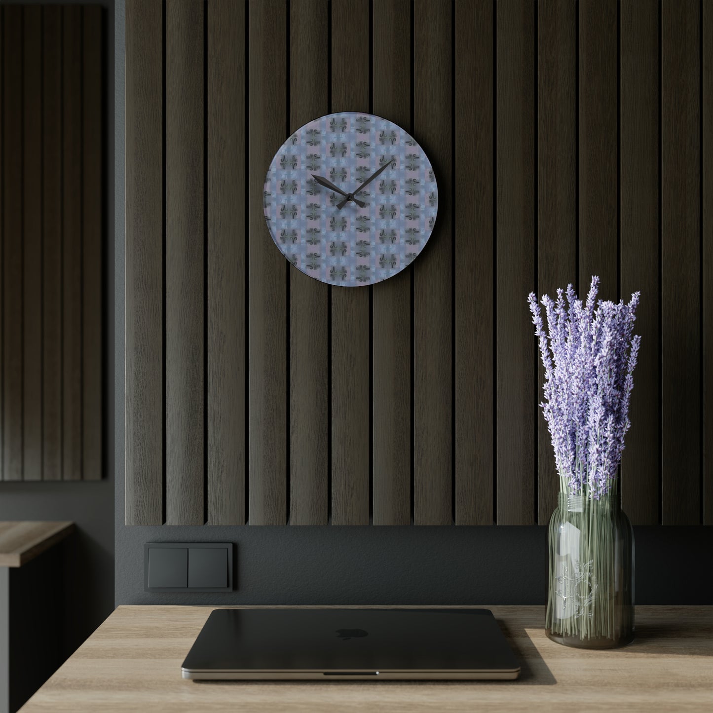 ARIES Glyph Wall Clock (Aries)