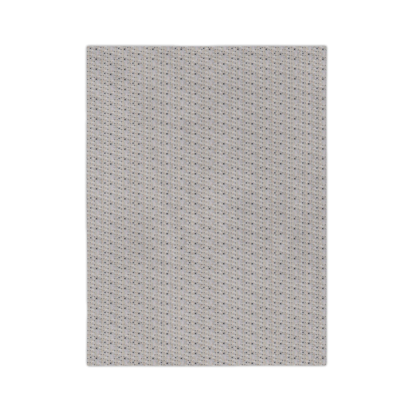 PISCES Glyph Print Minky Velveteen Blanket
