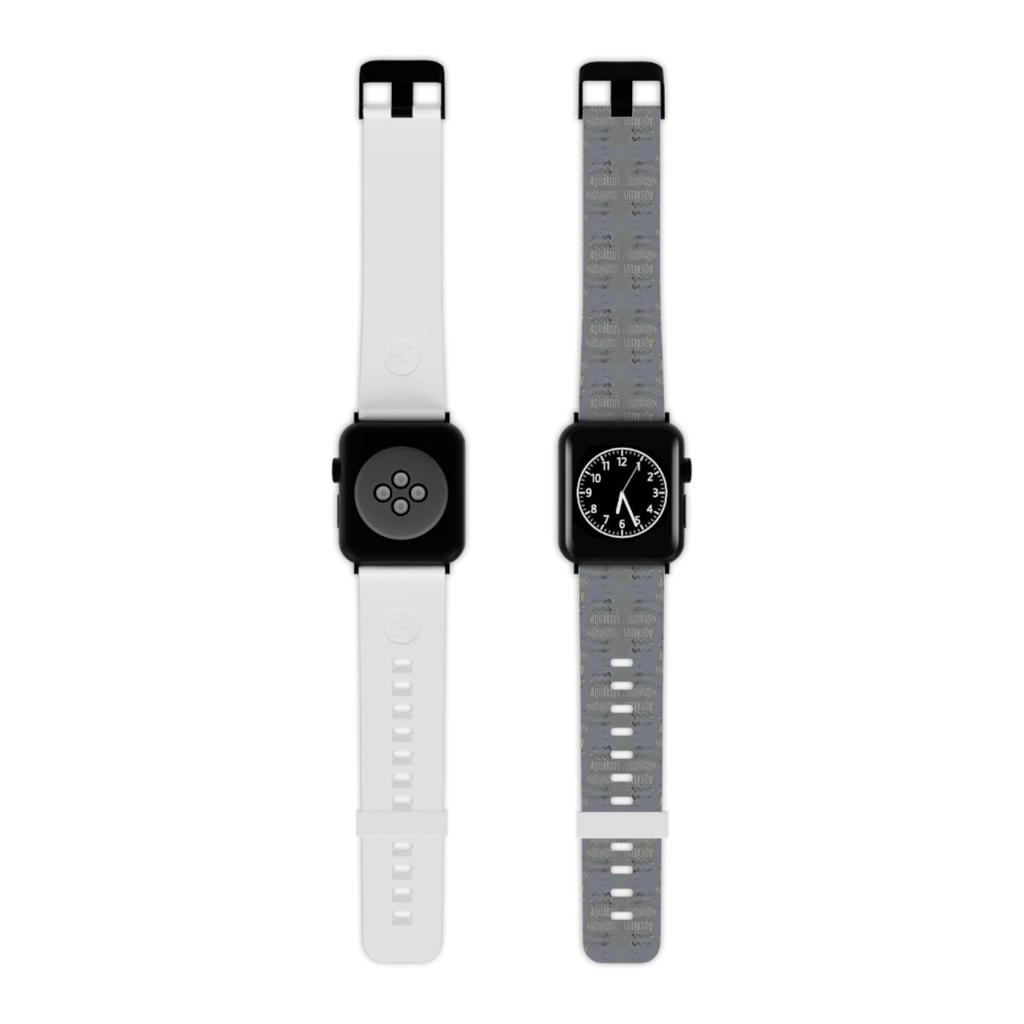 Zodiacs  AQUARIUS Glyph Print Apple Watch Band