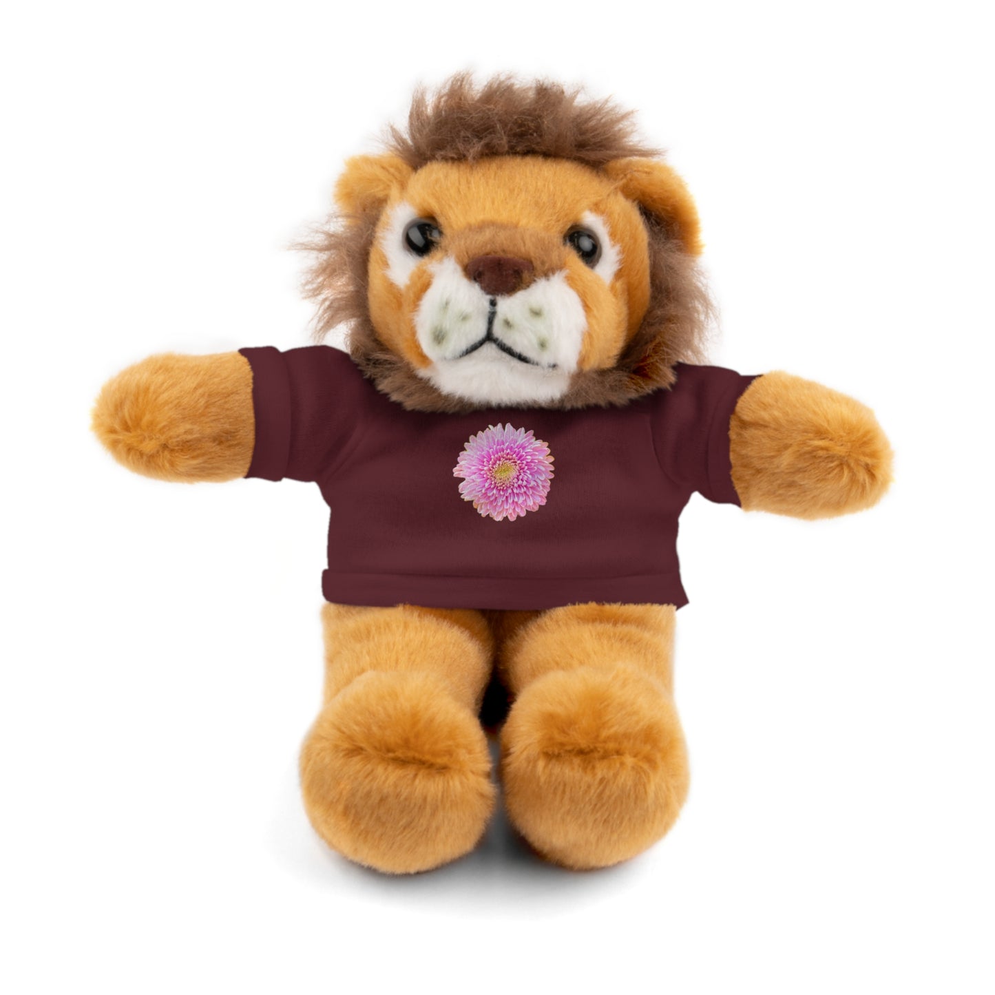 Calendar MONTH 11 November Flower “Chrysanthemum” Tee shirt detail on Animal of choice (5) to choose from - Perfect Gift for Babies and Toddlers