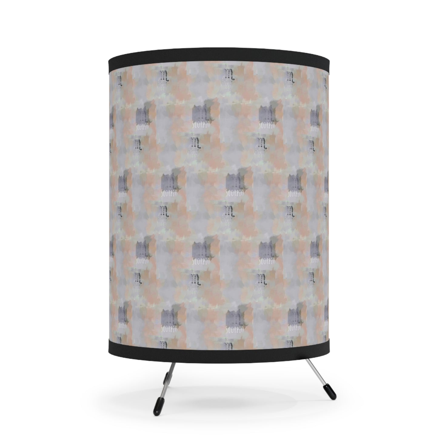 SCORPIO Glyph Print Lamp TriPod with High-Res Printed Shade (Scorpio)