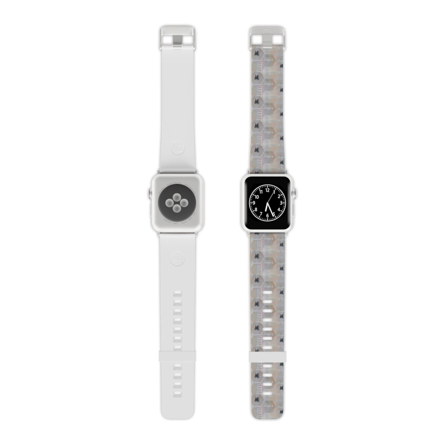 Zodiacs PISCES Glyph Print Apple Watch Band
