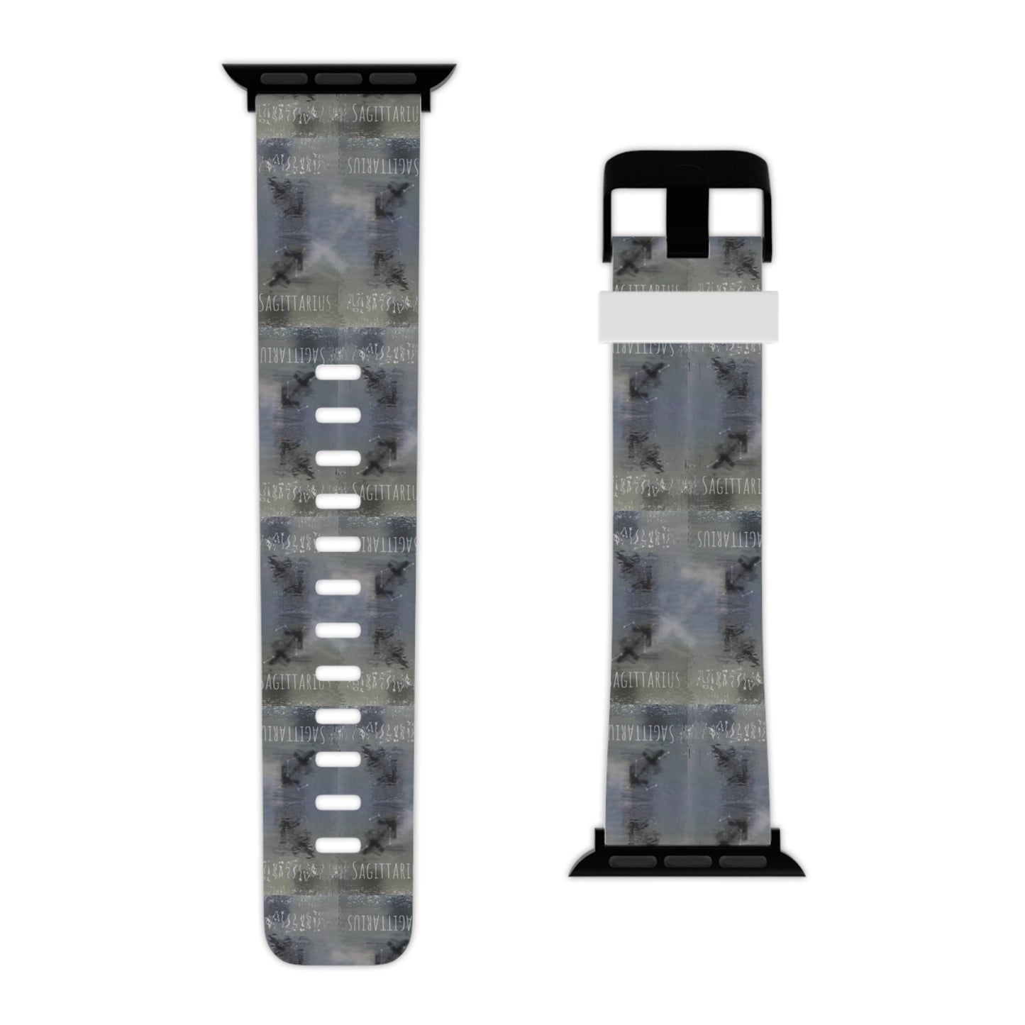 Zodiacs Sagittarius Glyph Print Apple Watch Band