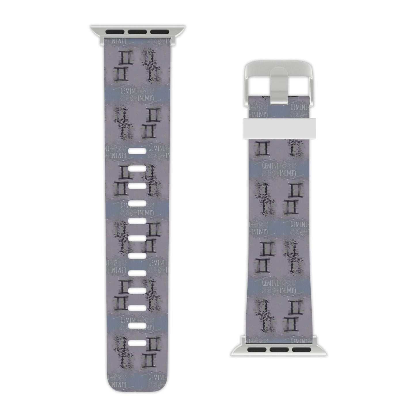 Zodiacs GEMINI Glyph Print Apple Watch Band
