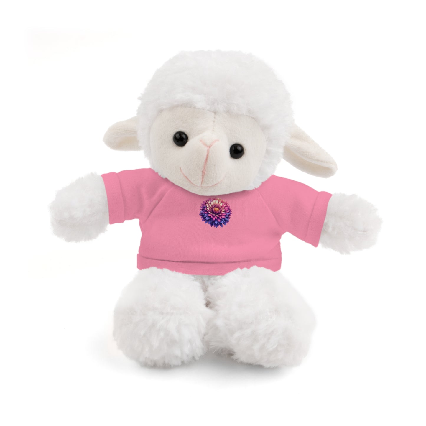 Calendar MONTH 09 September Flower “Aster” Tee shirt detail on Animal of choice (5) to choose from - Perfect Gift for Babies and Toddlers