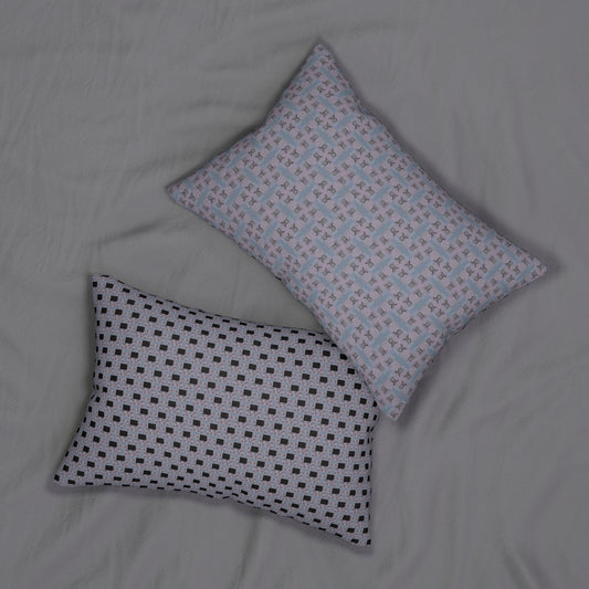Taurus Glyph Print Lumbar Pillow