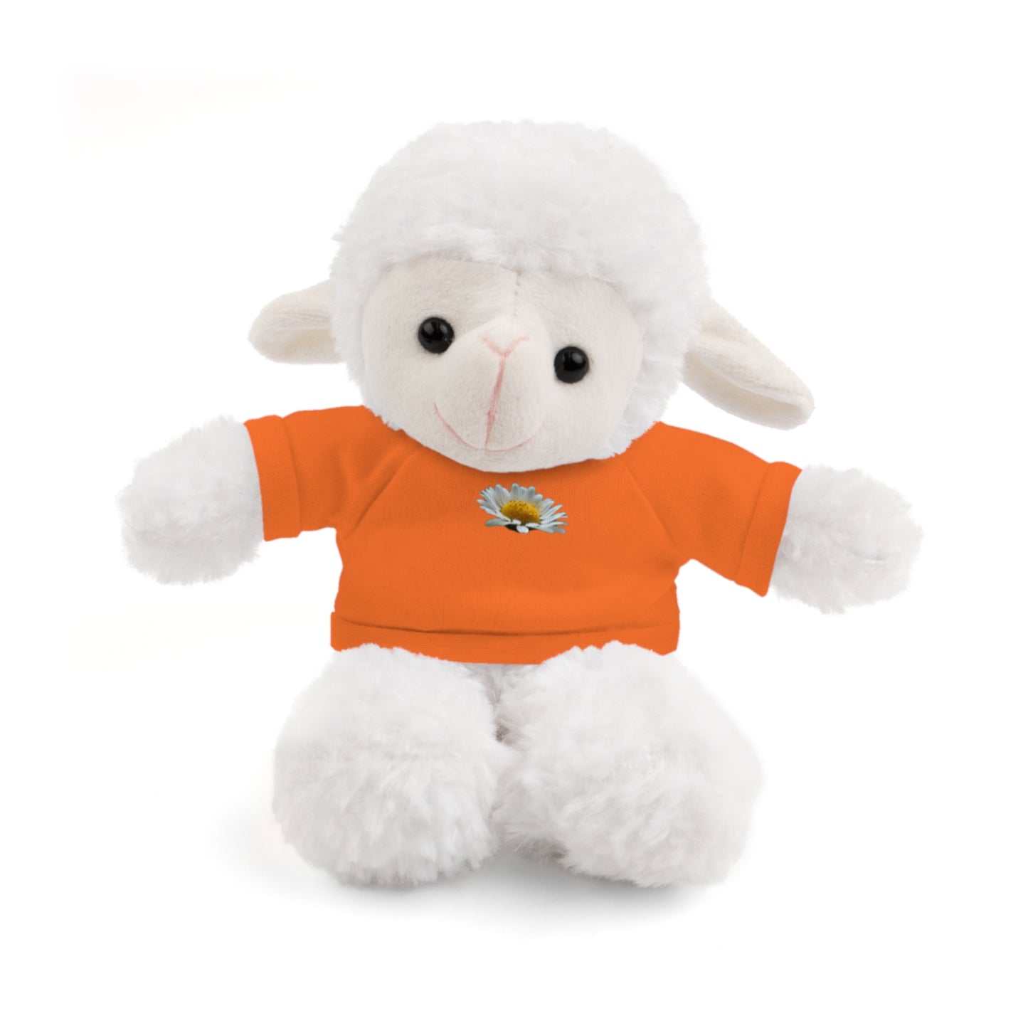 Calendar MONTH 04 April’s Flower “Daisy” Tee shirt detail on Animal of choice (5) to choose from - Perfect Gift for Babies and Toddlers