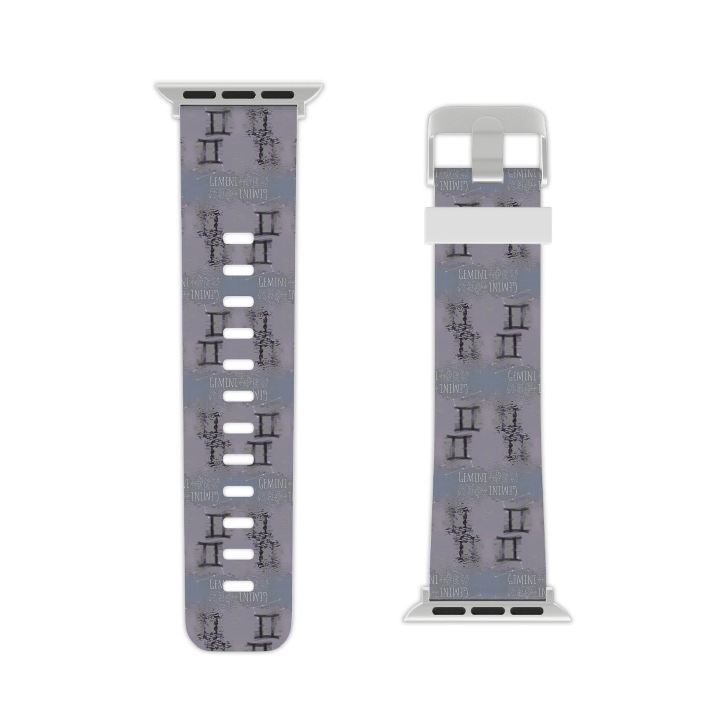 Zodiacs GEMINI Glyph Print Apple Watch Band