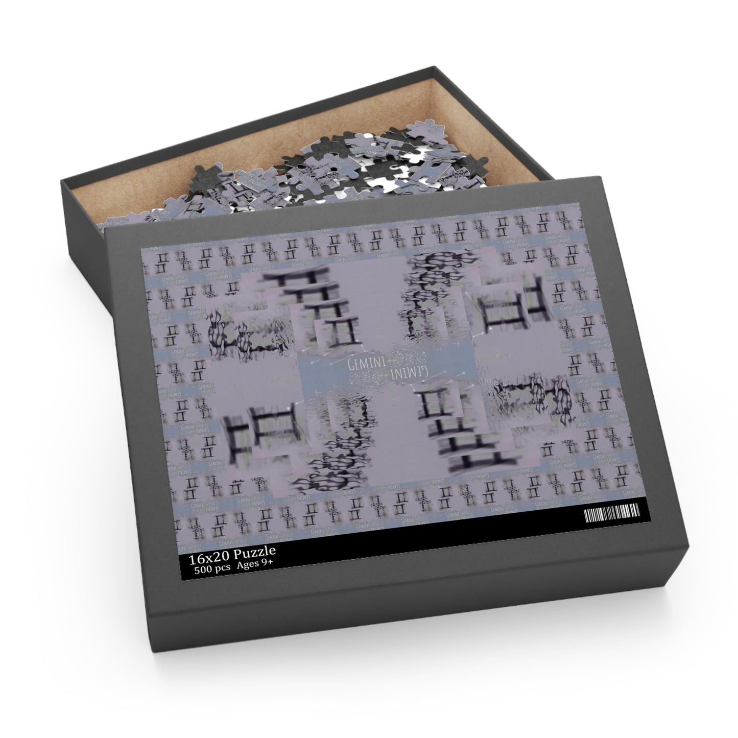 Zodiac GEMINI Puzzle Optical Illusion Puzzle (120, 252, 500-Piece) Gemini Zodiac