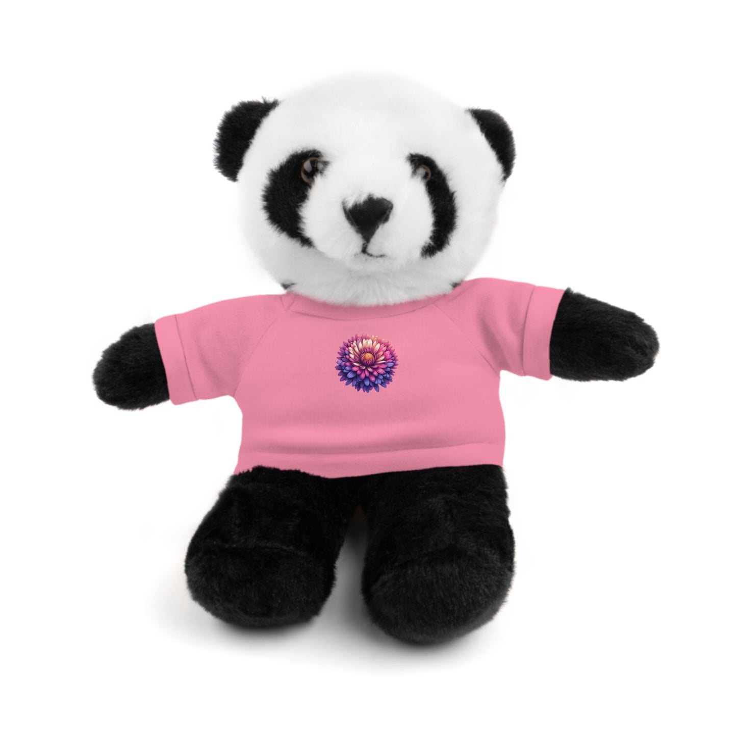 Calendar MONTH 09 September Flower “Aster” Tee shirt detail on Animal of choice (5) to choose from - Perfect Gift for Babies and Toddlers