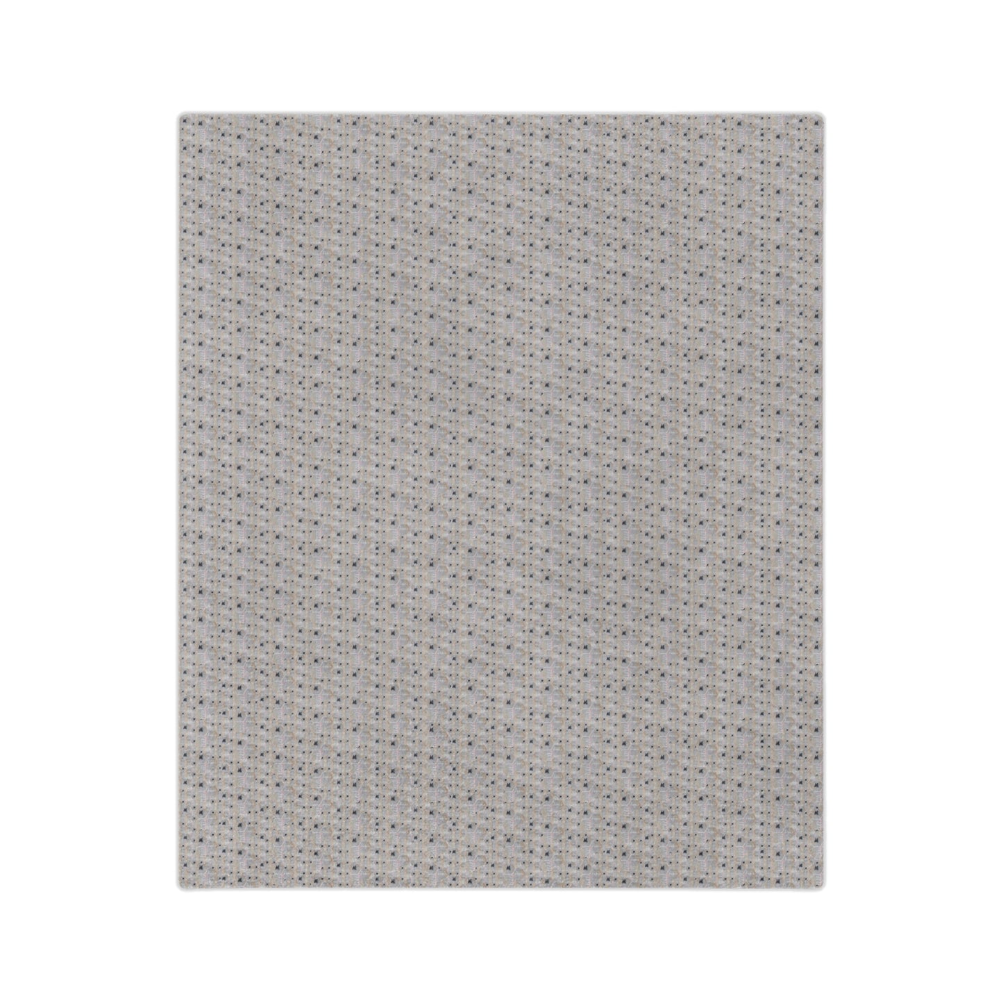 PISCES Glyph Print Minky Velveteen Blanket