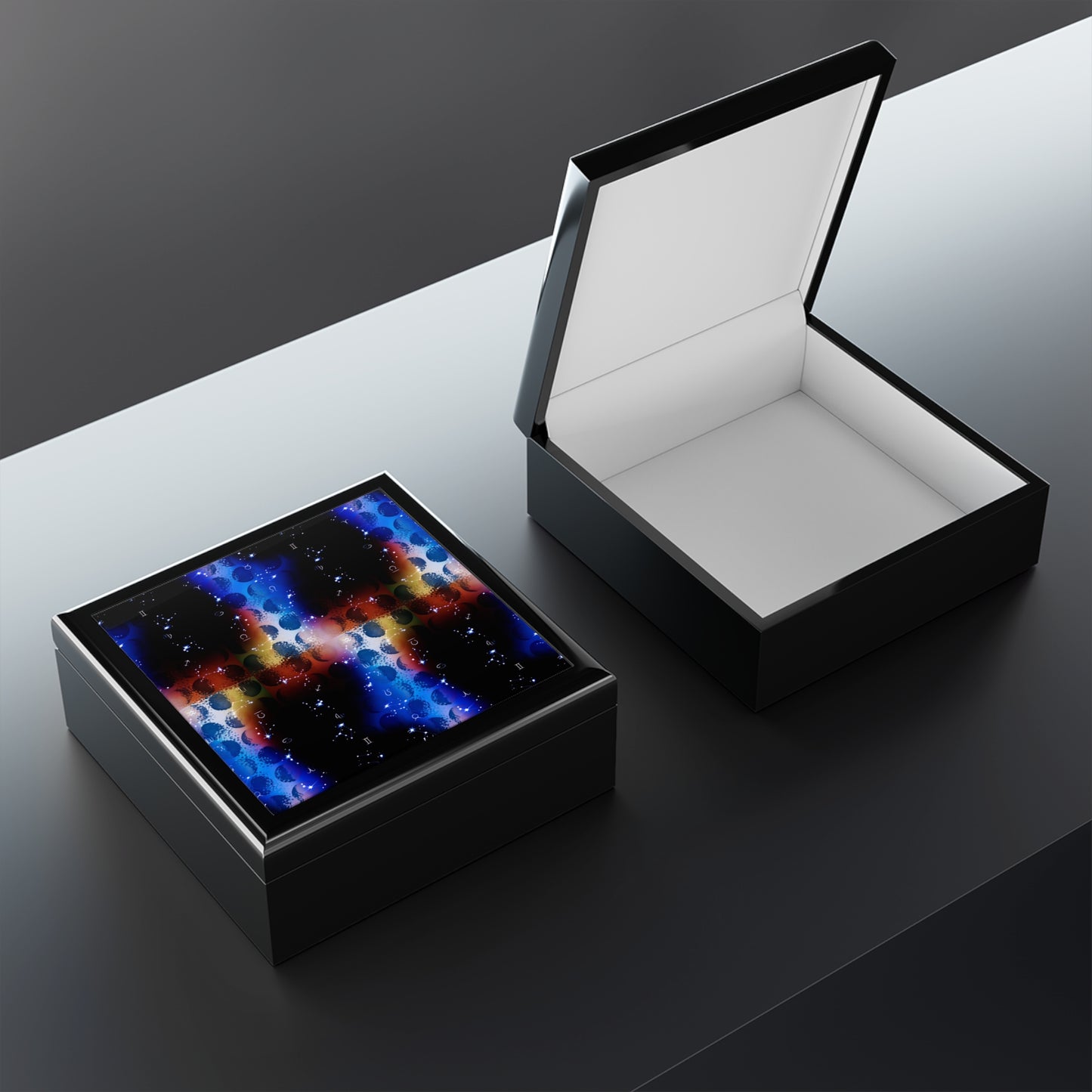 Jewelry Box - Interstellar Constellations & Glyph Design