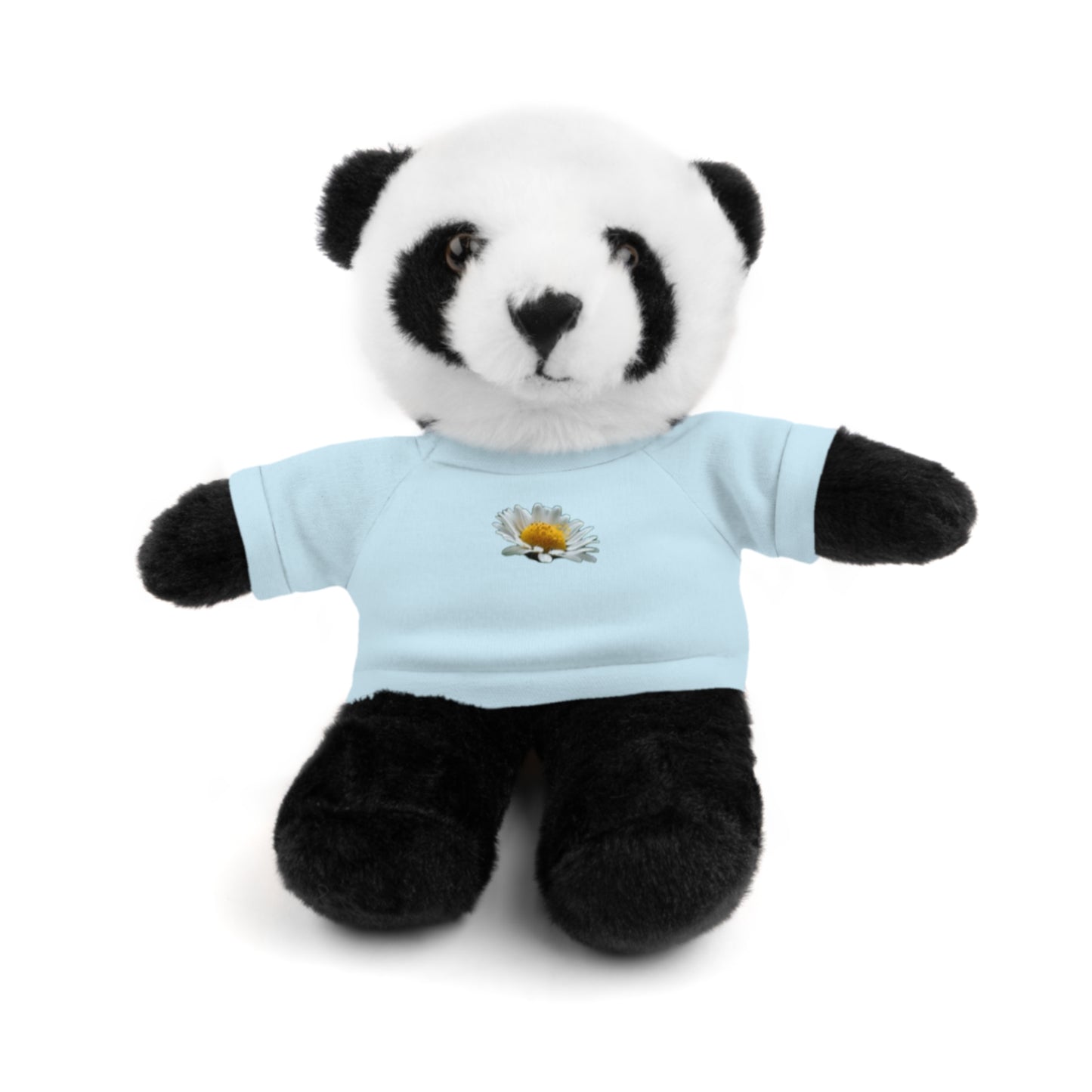Calendar MONTH 04 April’s Flower “Daisy” Tee shirt detail on Animal of choice (5) to choose from - Perfect Gift for Babies and Toddlers