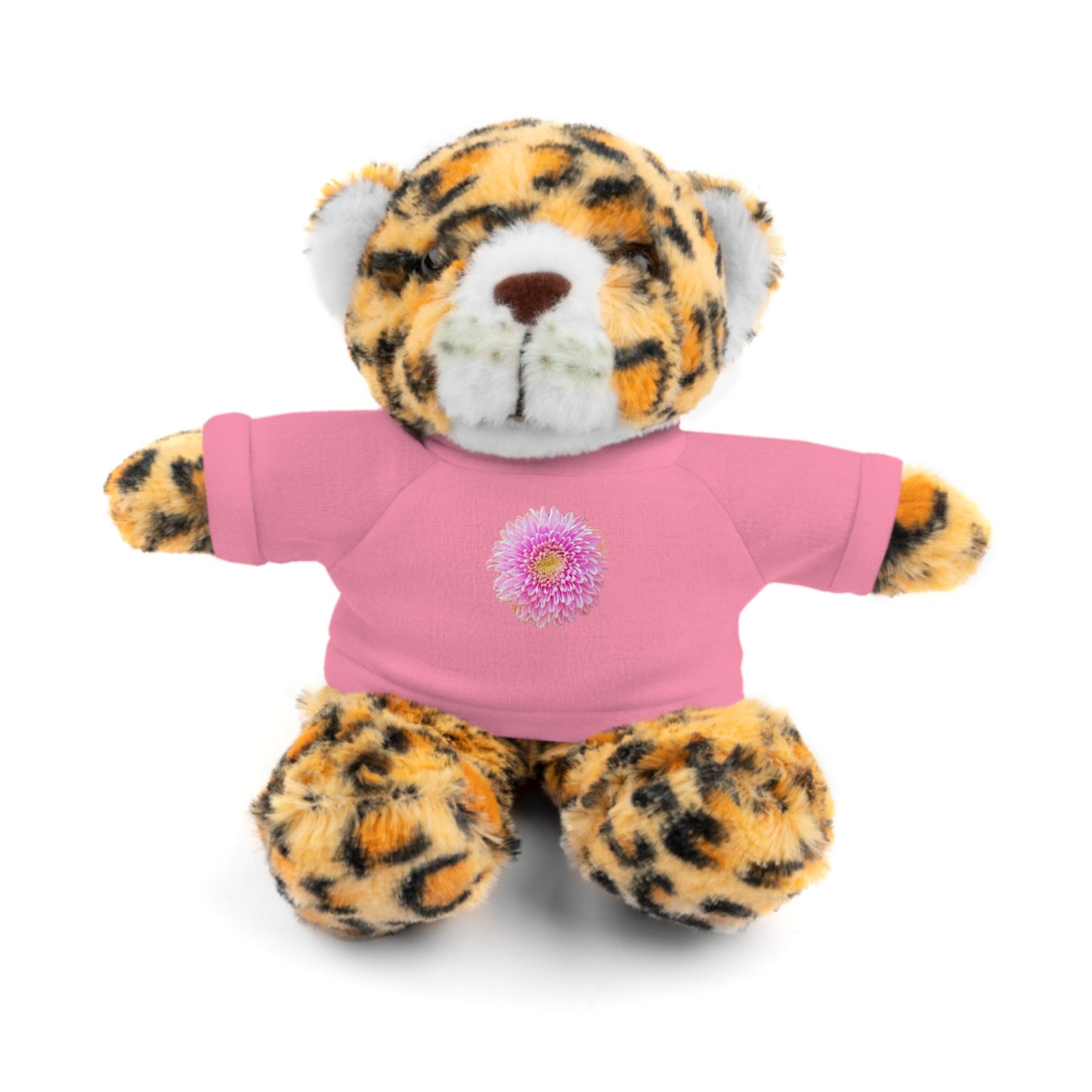 Calendar MONTH 11 November Flower “Chrysanthemum” Tee shirt detail on Animal of choice (5) to choose from - Perfect Gift for Babies and Toddlers