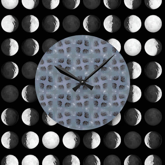 VIRGO Glyph Print Wall Clock (Virgo)