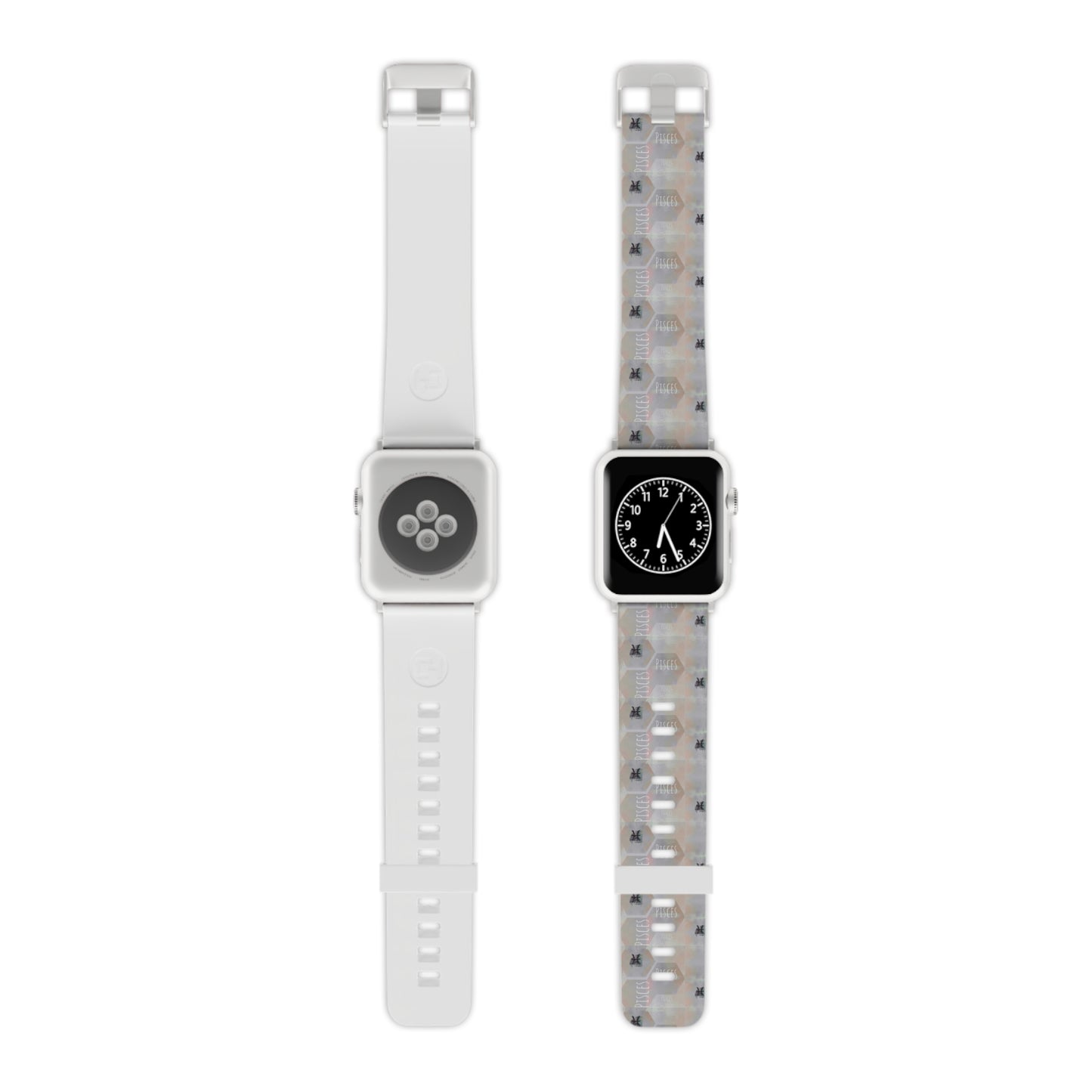 Zodiacs PISCES Glyph Print Apple Watch Band