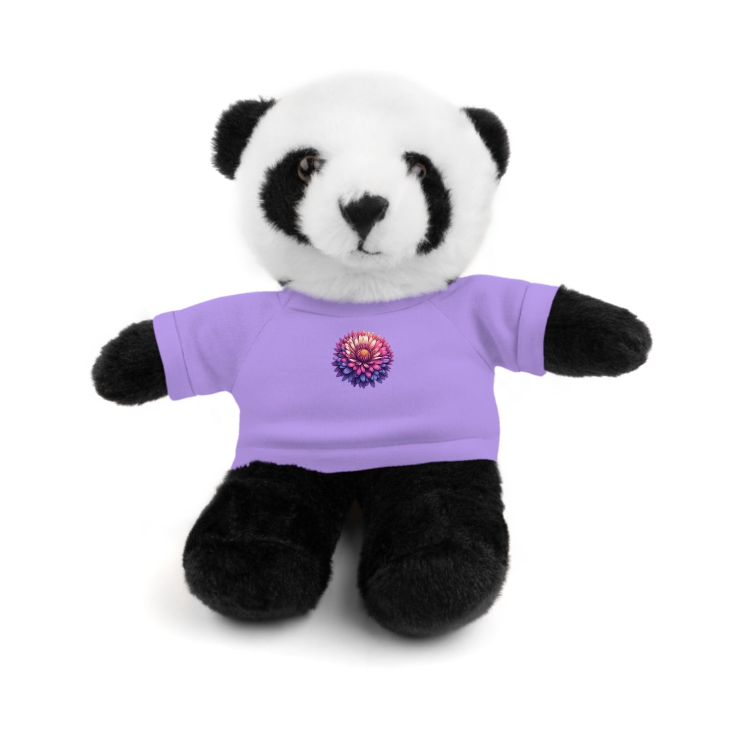 Calendar MONTH 09 September Flower “Aster” Tee shirt detail on Animal of choice (5) to choose from - Perfect Gift for Babies and Toddlers