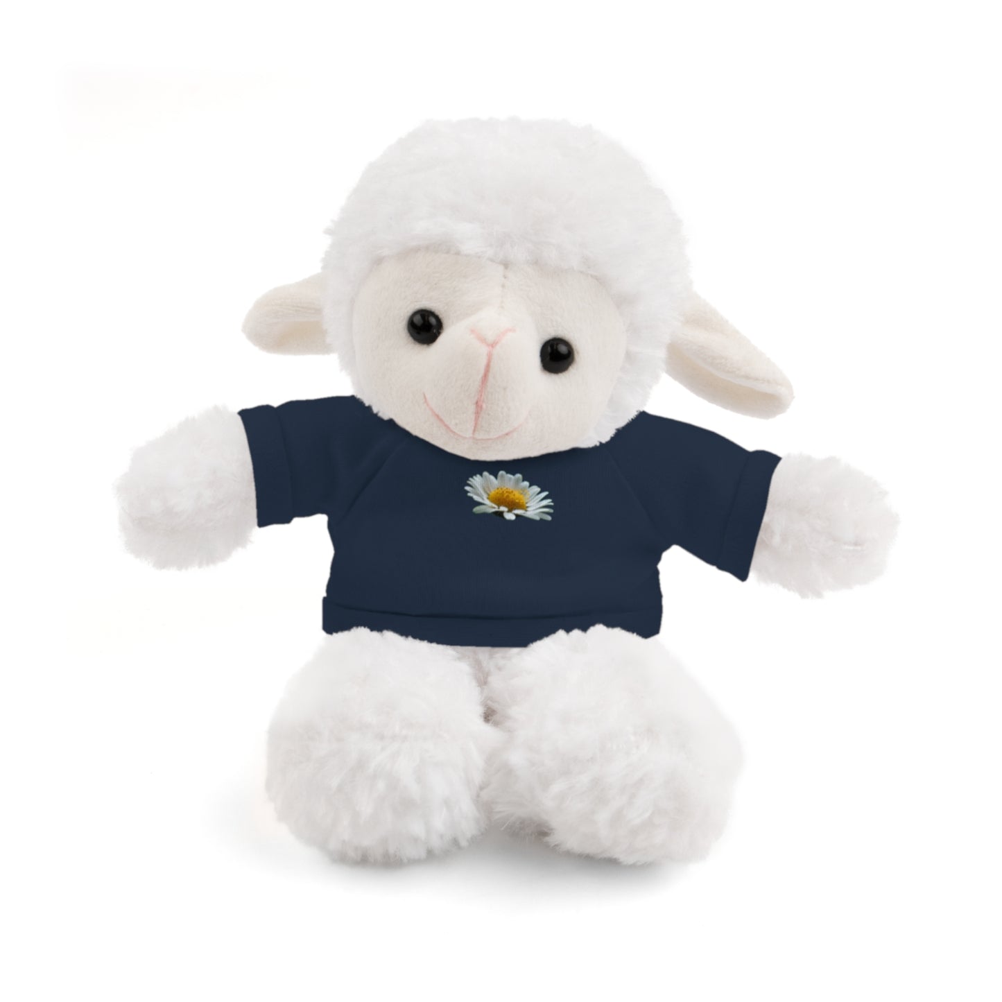 Calendar MONTH 04 April’s Flower “Daisy” Tee shirt detail on Animal of choice (5) to choose from - Perfect Gift for Babies and Toddlers