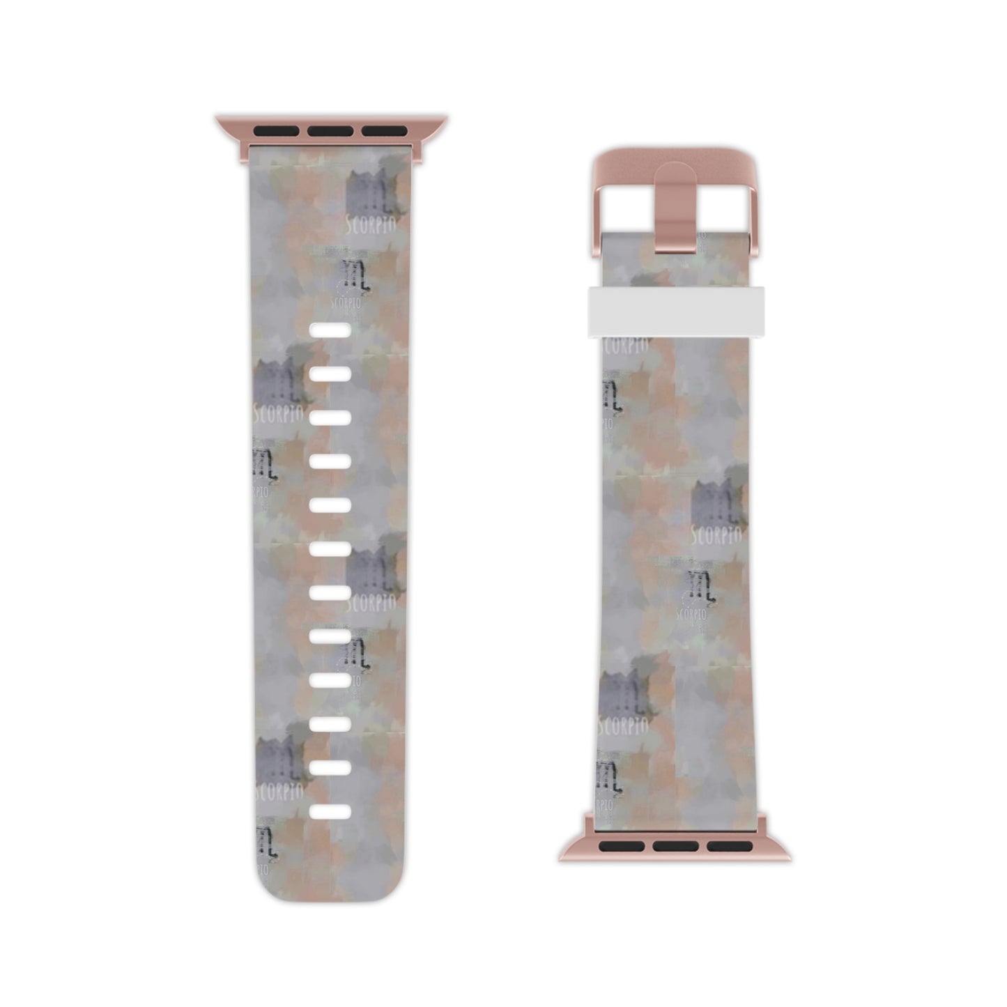 Zodiacs Scorpio Glyph Print Apple Watch Band