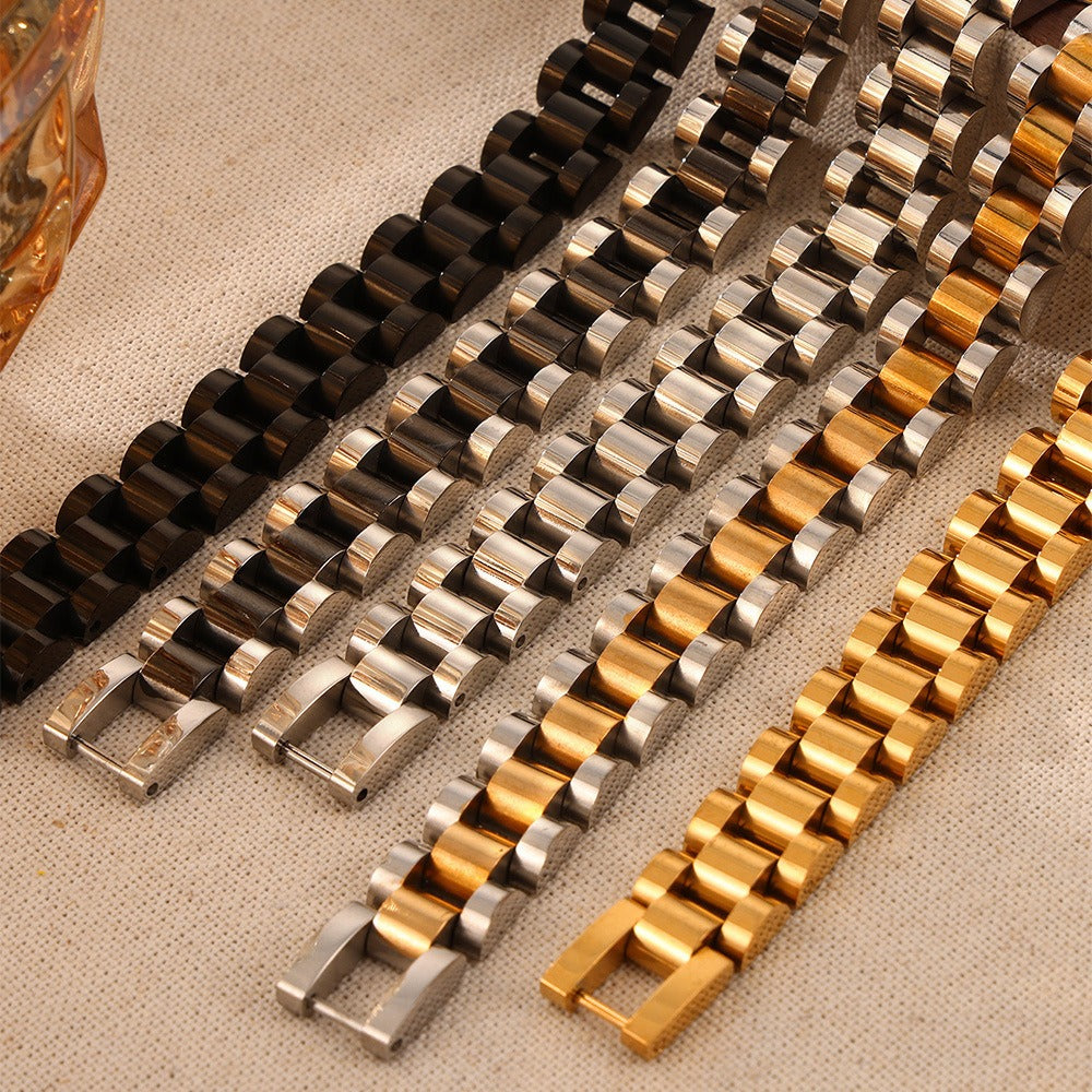 Men's Jewelry 18K gold light luxury fashion thick chain design hip-hop style men's bracelet