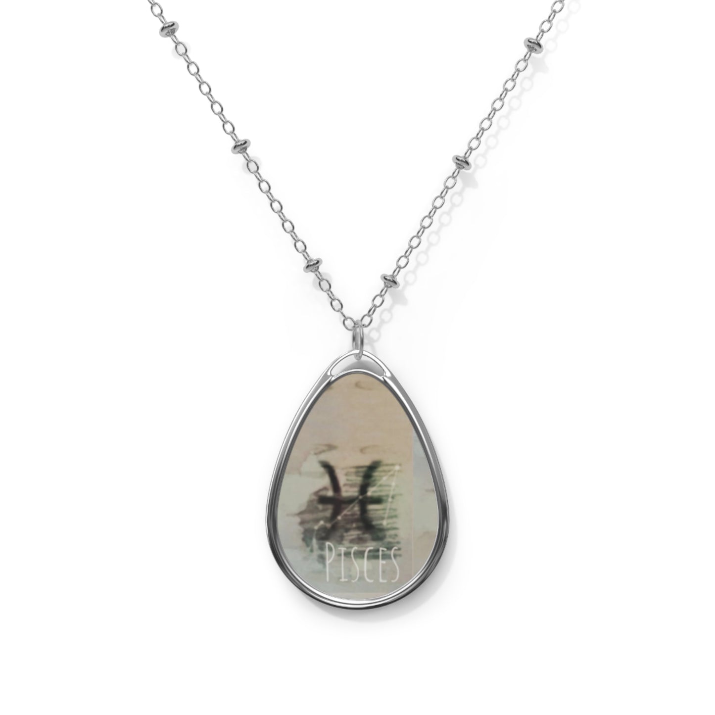 Zodiacs PISCES Sign Pendant Necklace